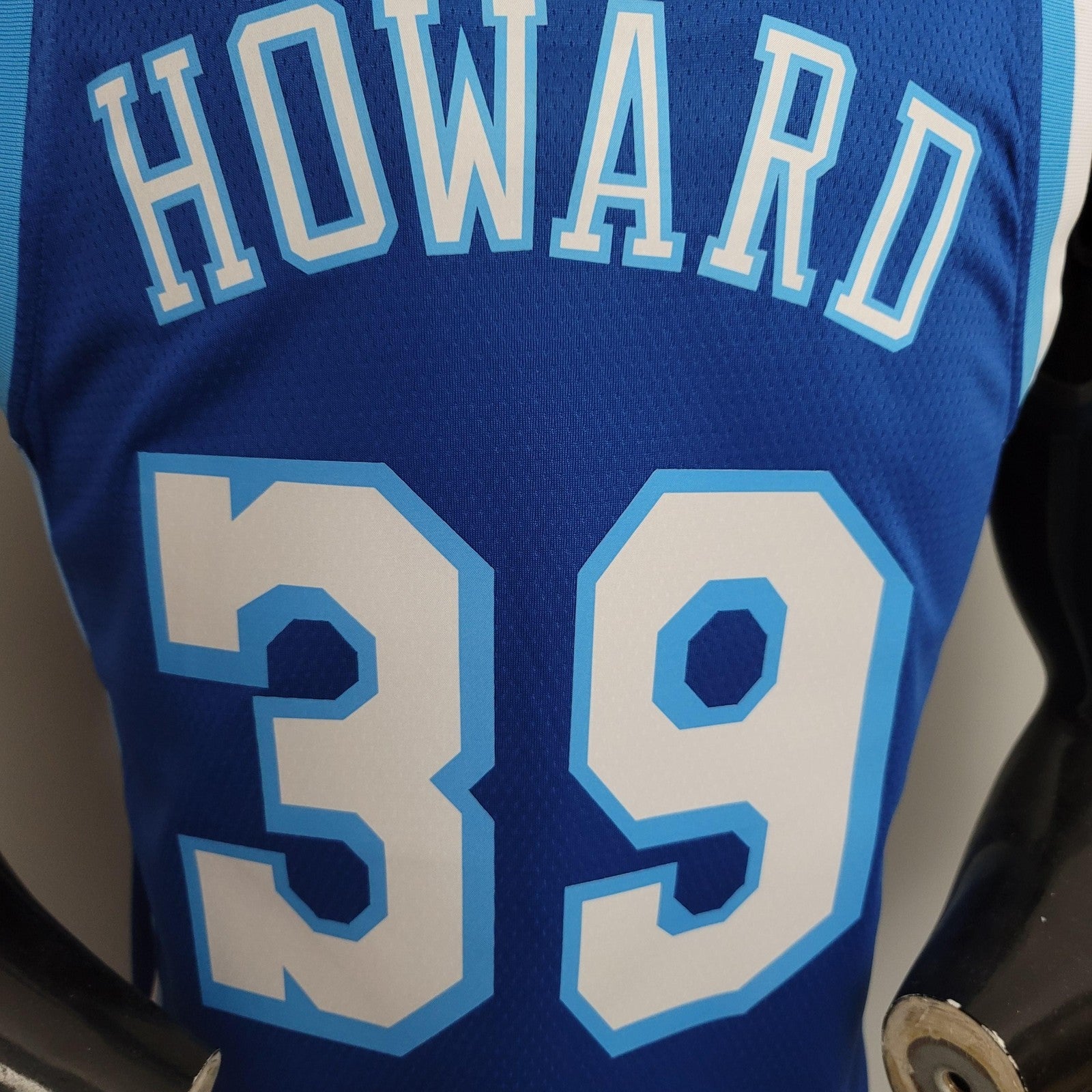 Retro Night Howard#39 Los Angeles Lakers Black Nba Jersey Nike Connect Recognition 2