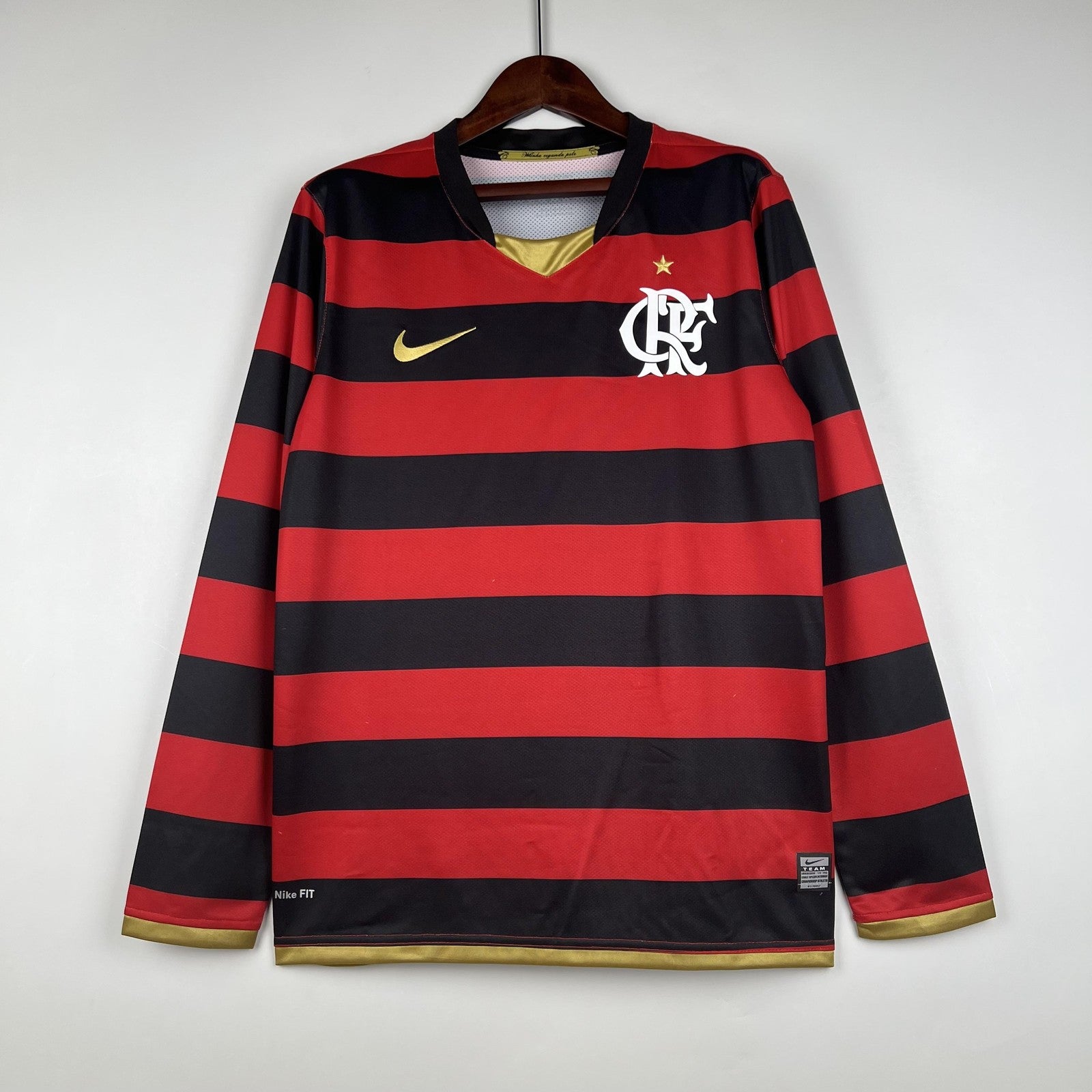 Retro Long Sleeve Flamengo Home