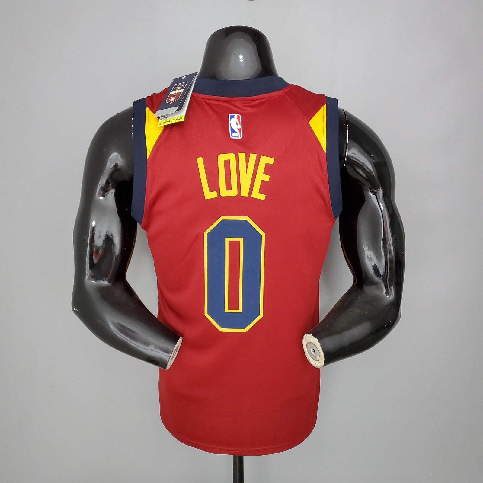 2017 Love#0 Cavaliers Burgundy Nba Jersey