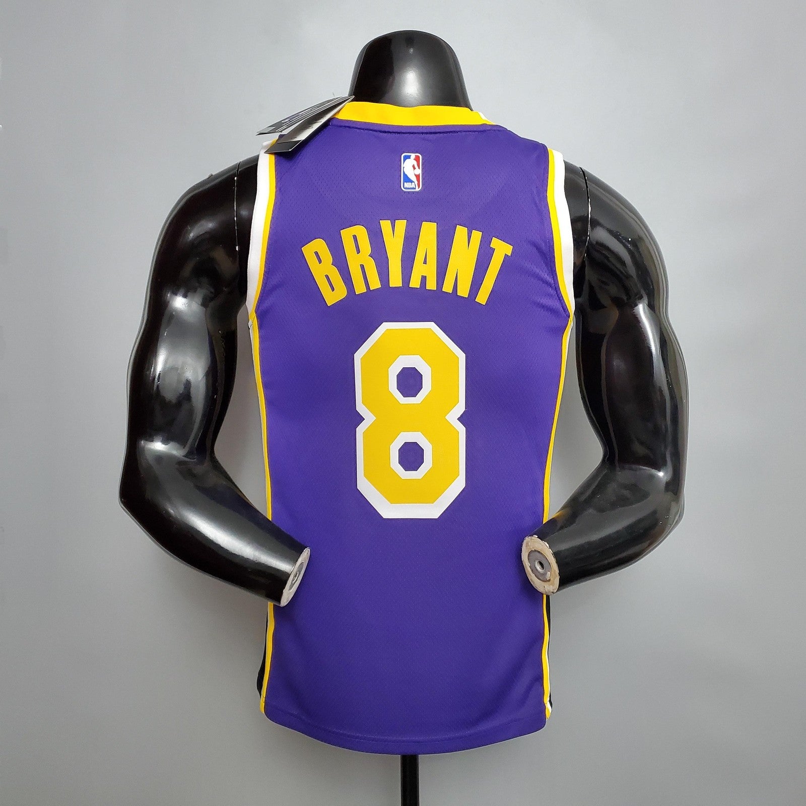 New Lakers Jordan Bryant #8 Theme Purple Round Neck