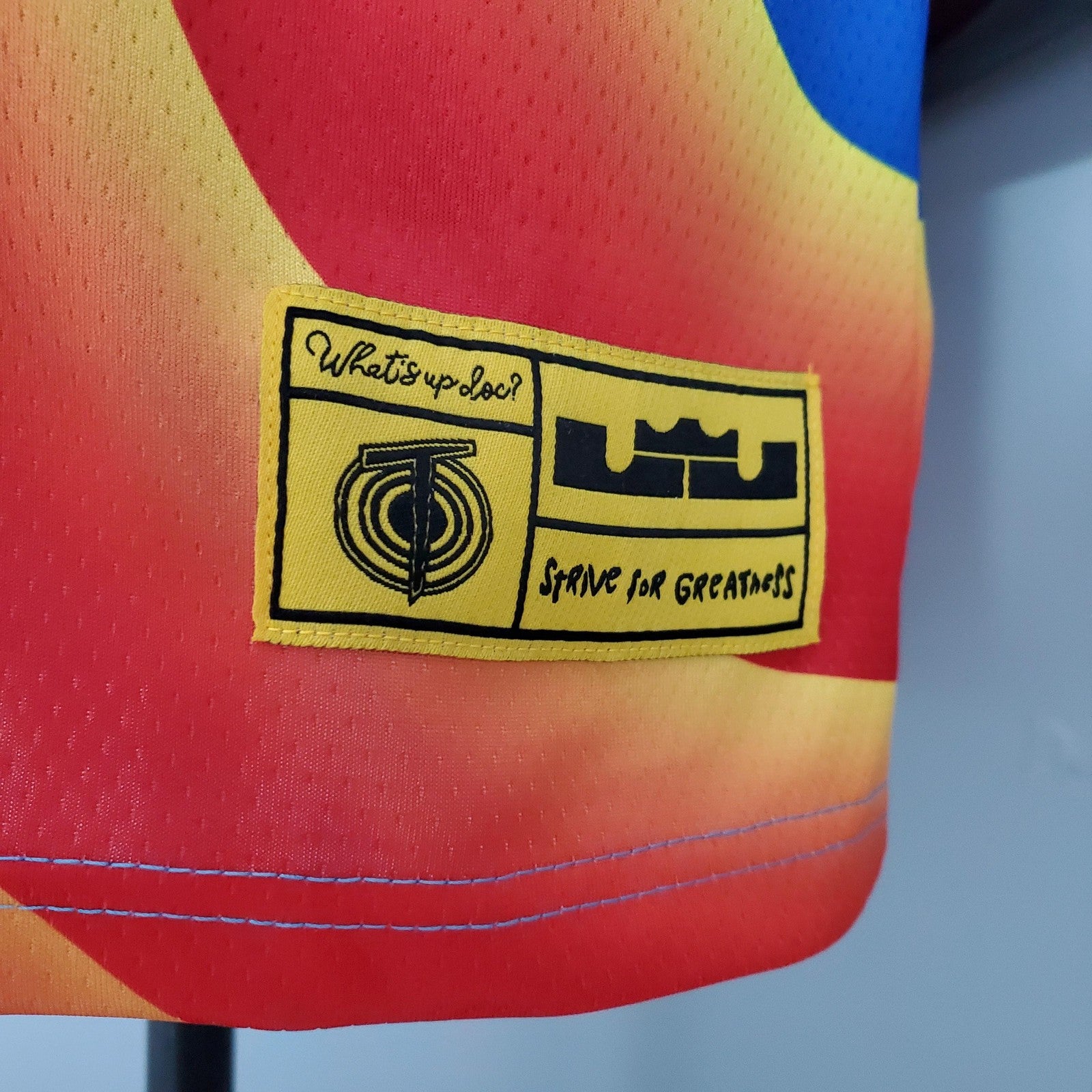 James#6 Slam Dunk Version Blue Nba Jersey