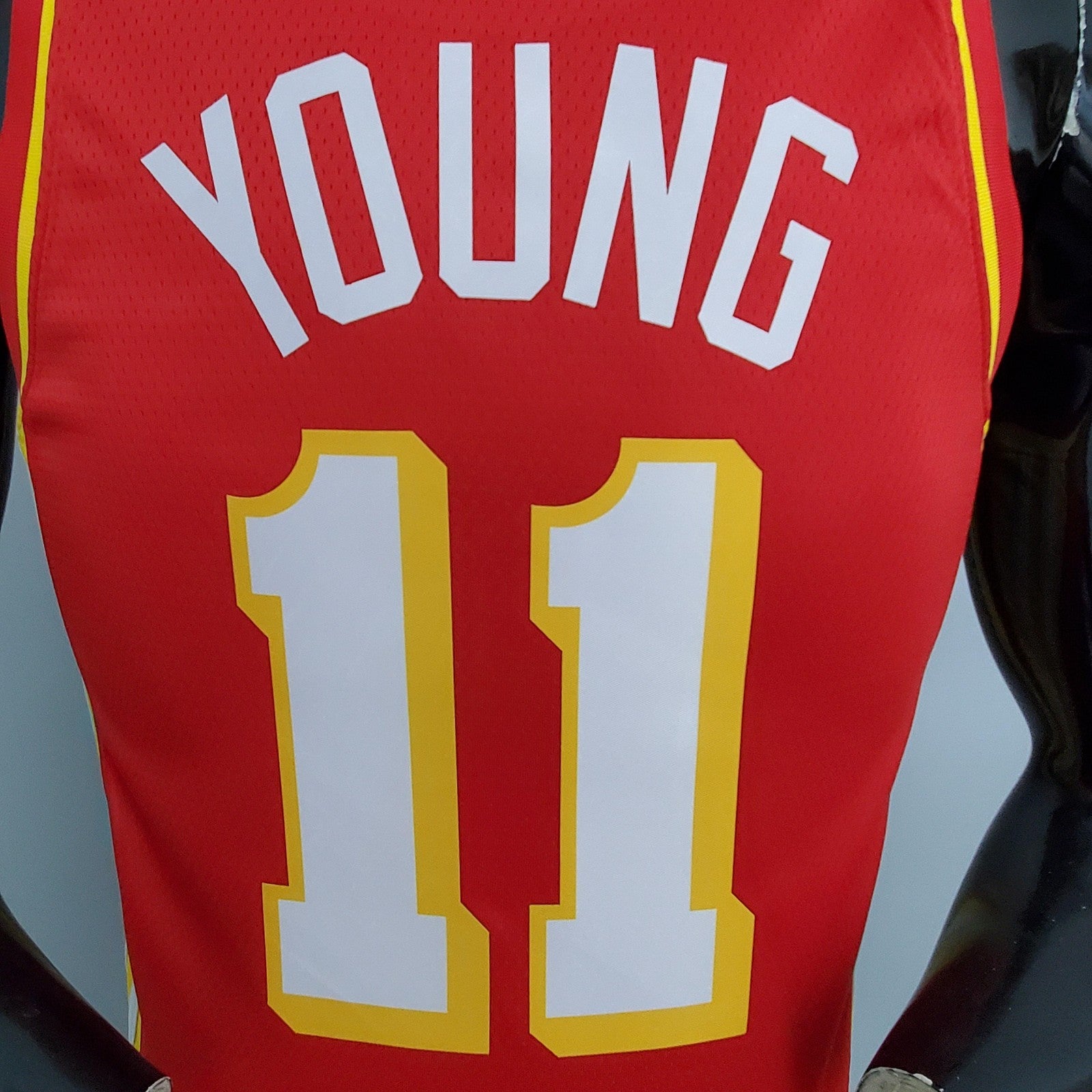 Atlanta Hawks Young #11 Red Nba Jersey