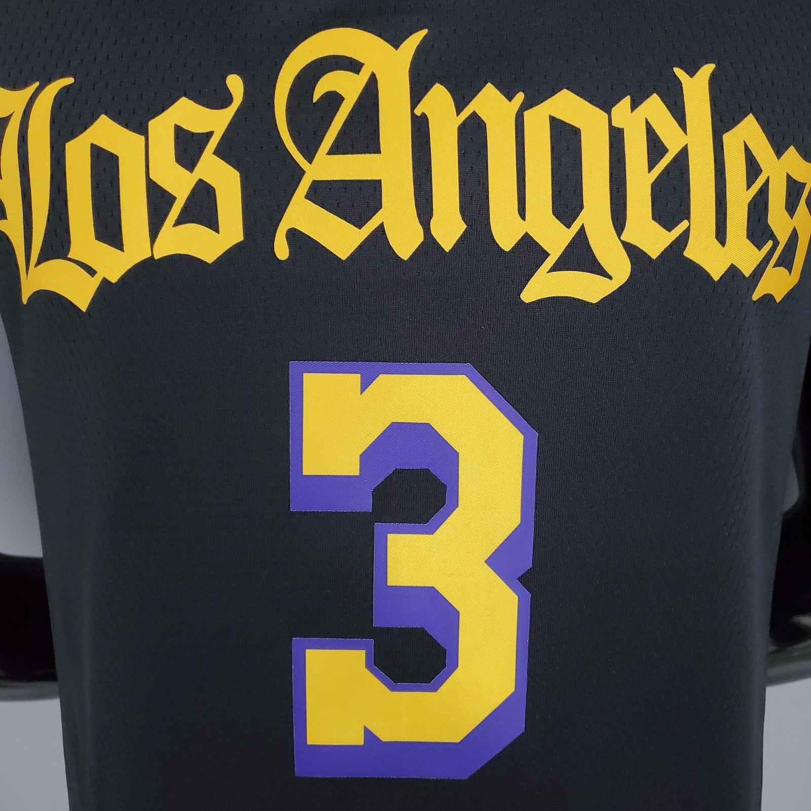 2021 Young#0 Los Angeles Lakers Black Latin Black Nba Jersey 2