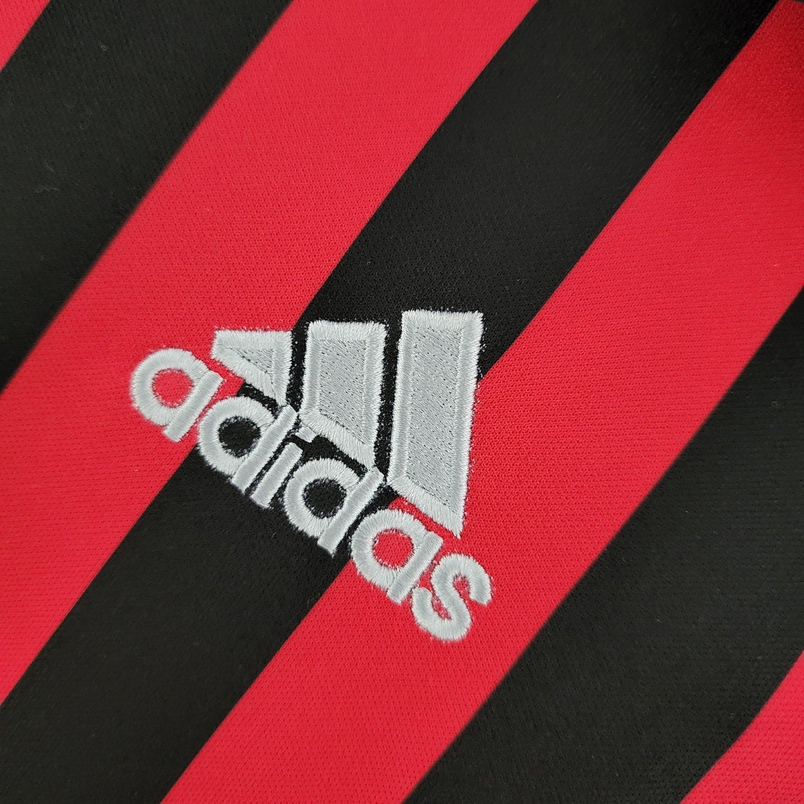 Retro Long Sleeve Ac Milan Home