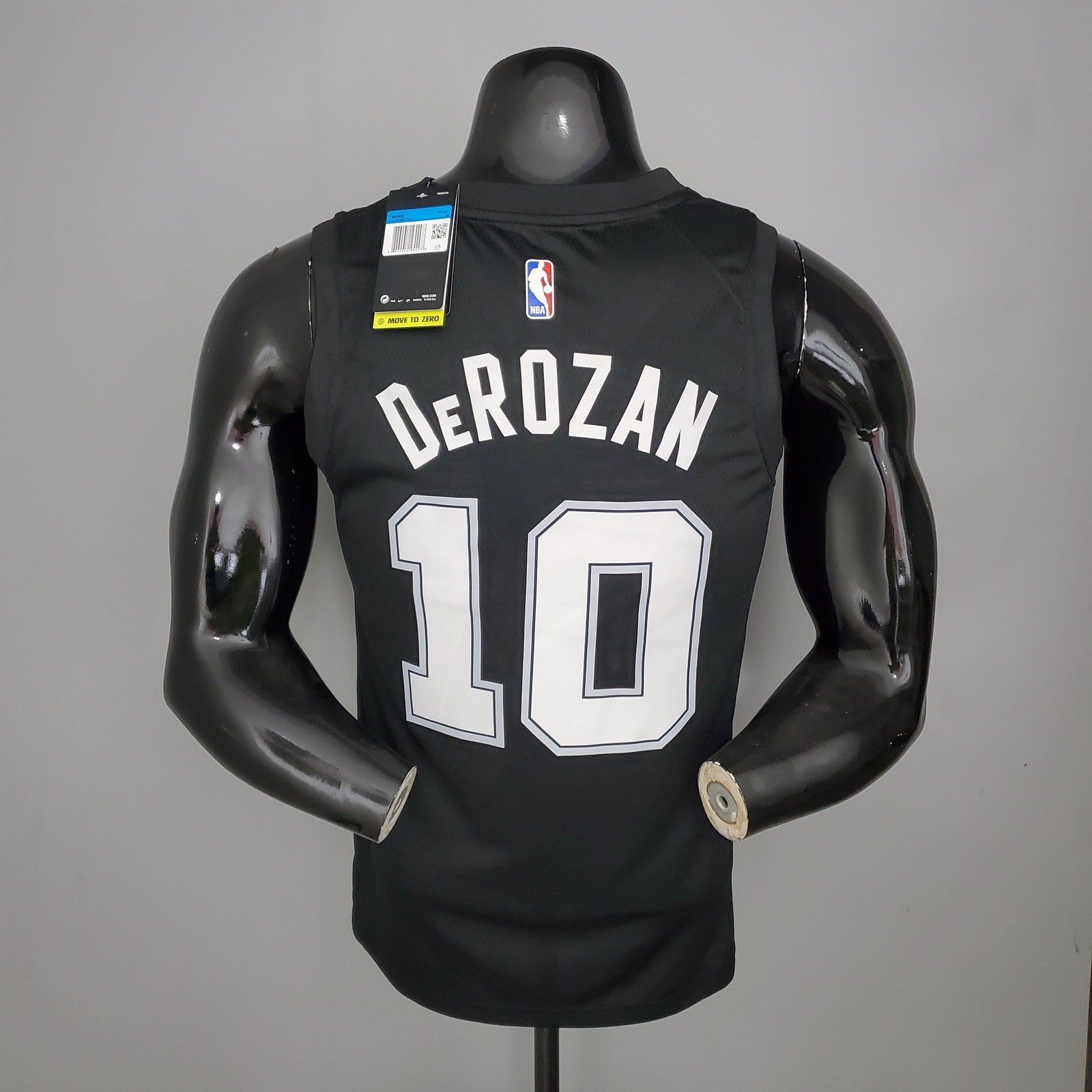 New Derozan#10 Season Spurs City Edition Black Nba Jersey