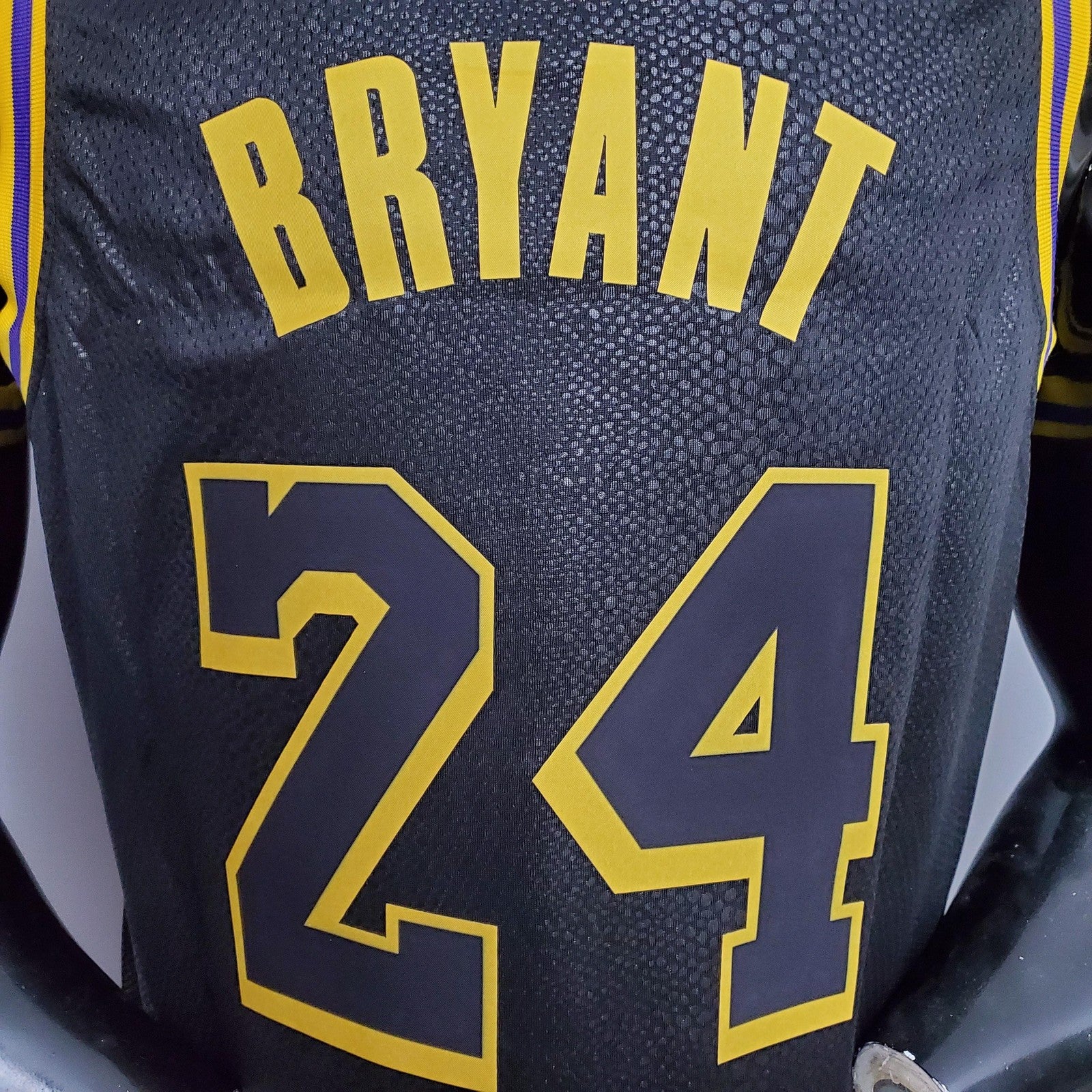 Bryant #24 Los Angeles Lakers Black Nba Jersey Nike Connect Recognition