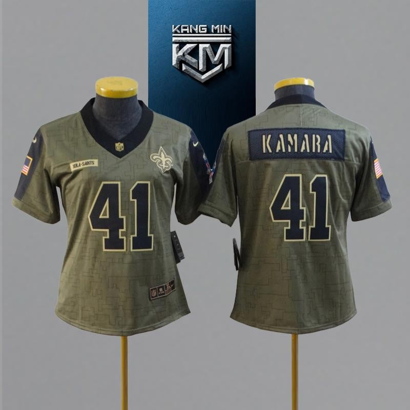 2021 New Tribute to Nfl Jersey Woman