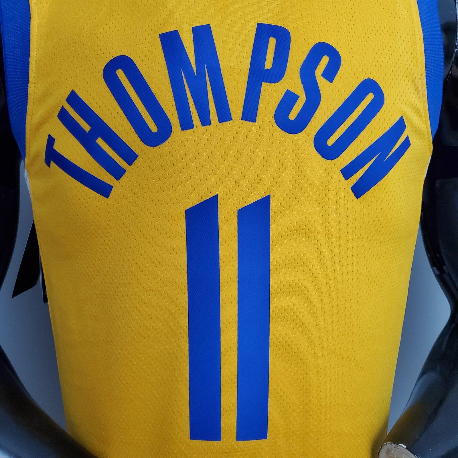 New Thompson#11 Golden State Warriors Yellow Nba Jersey