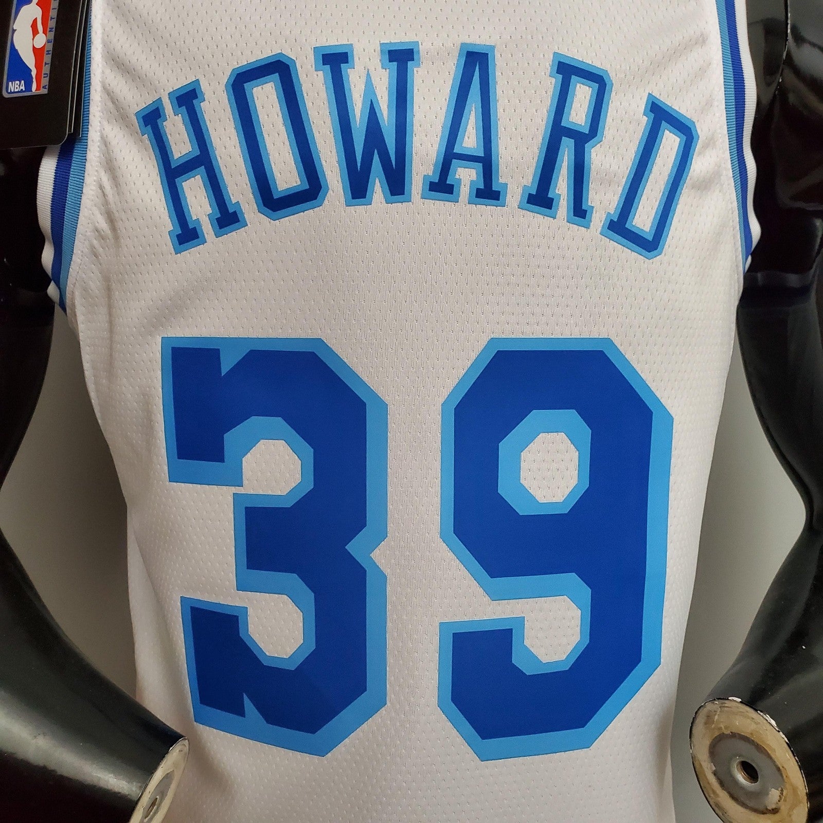 New Howard#39 Lakers White Nba Jersey Nike Connect Recognition