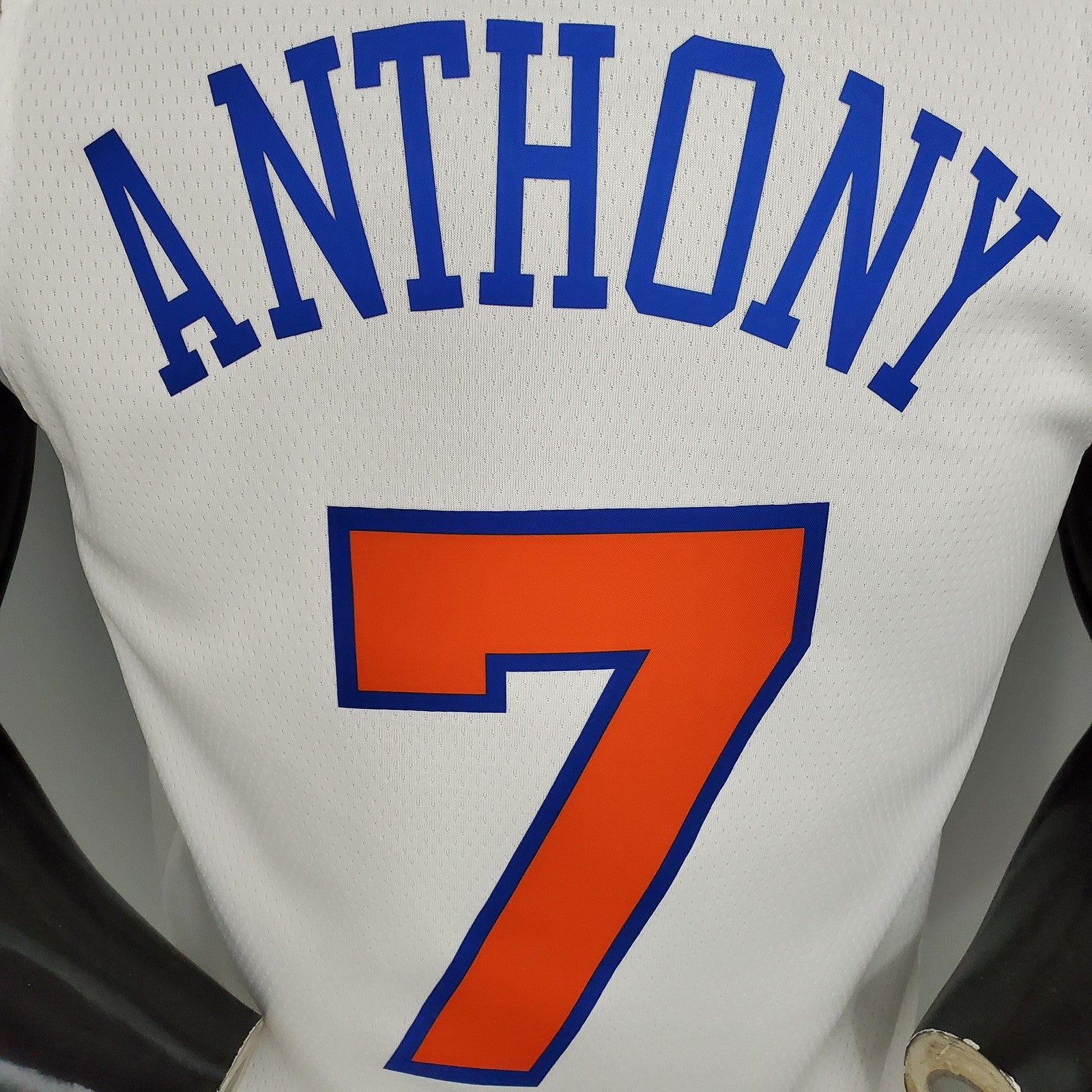 2021 Anthony#7 Knicks White Nba Jersey