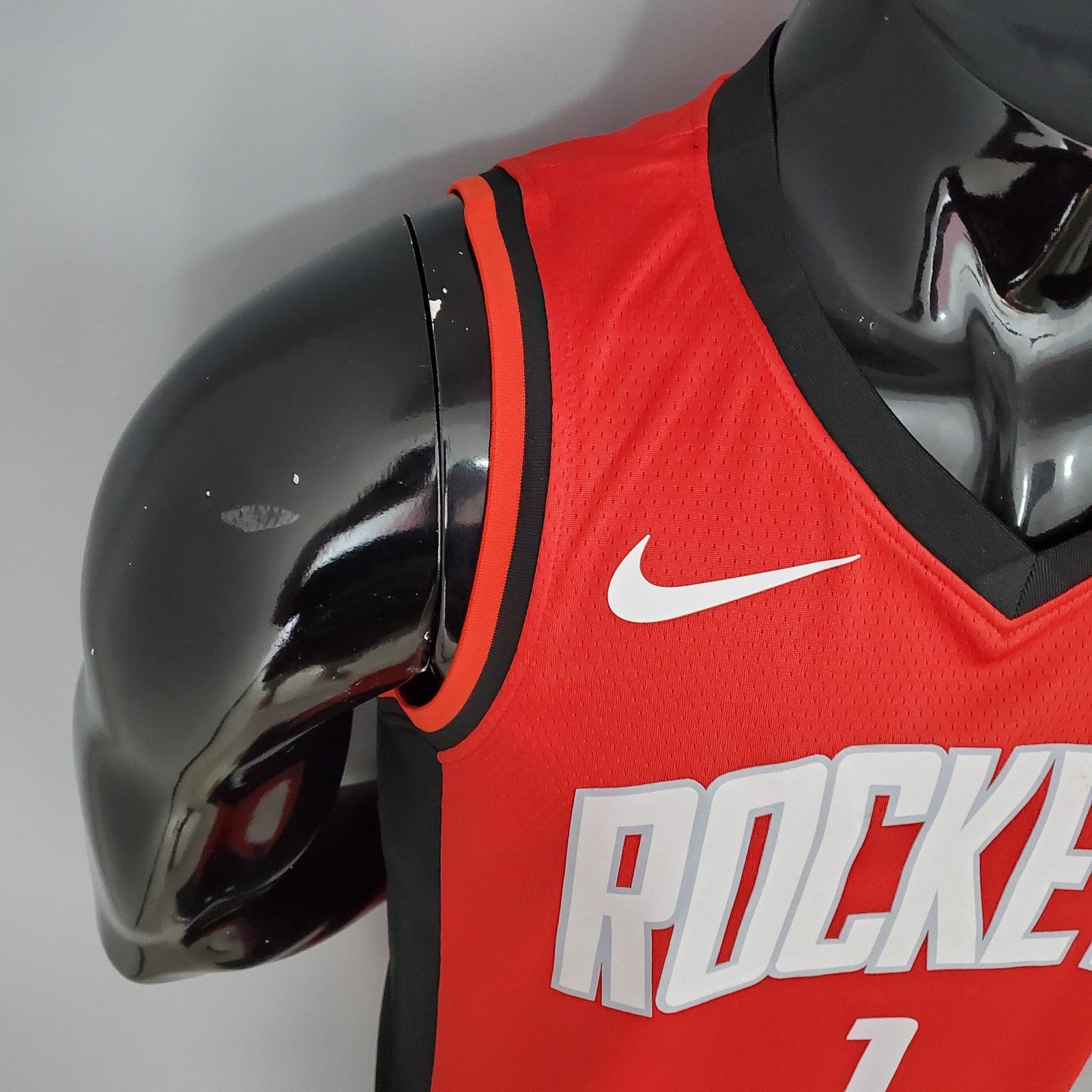 2021 Mcgrady#1 Rockets Red Nba Jersey