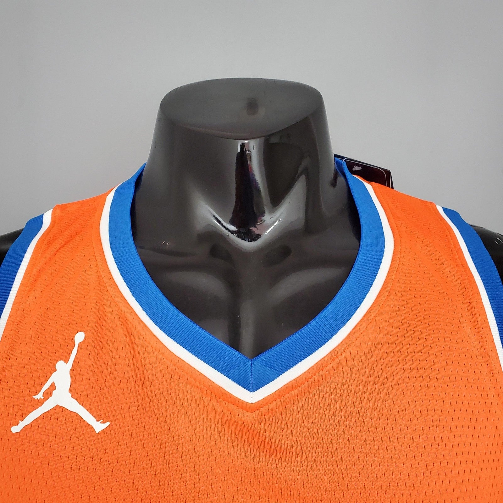Paul#3 Thunder Jordan Orange Nba Jersey