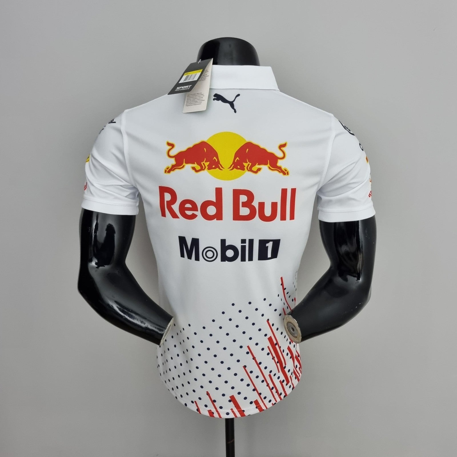 2022 F1 Formula One Red Bull Polo White