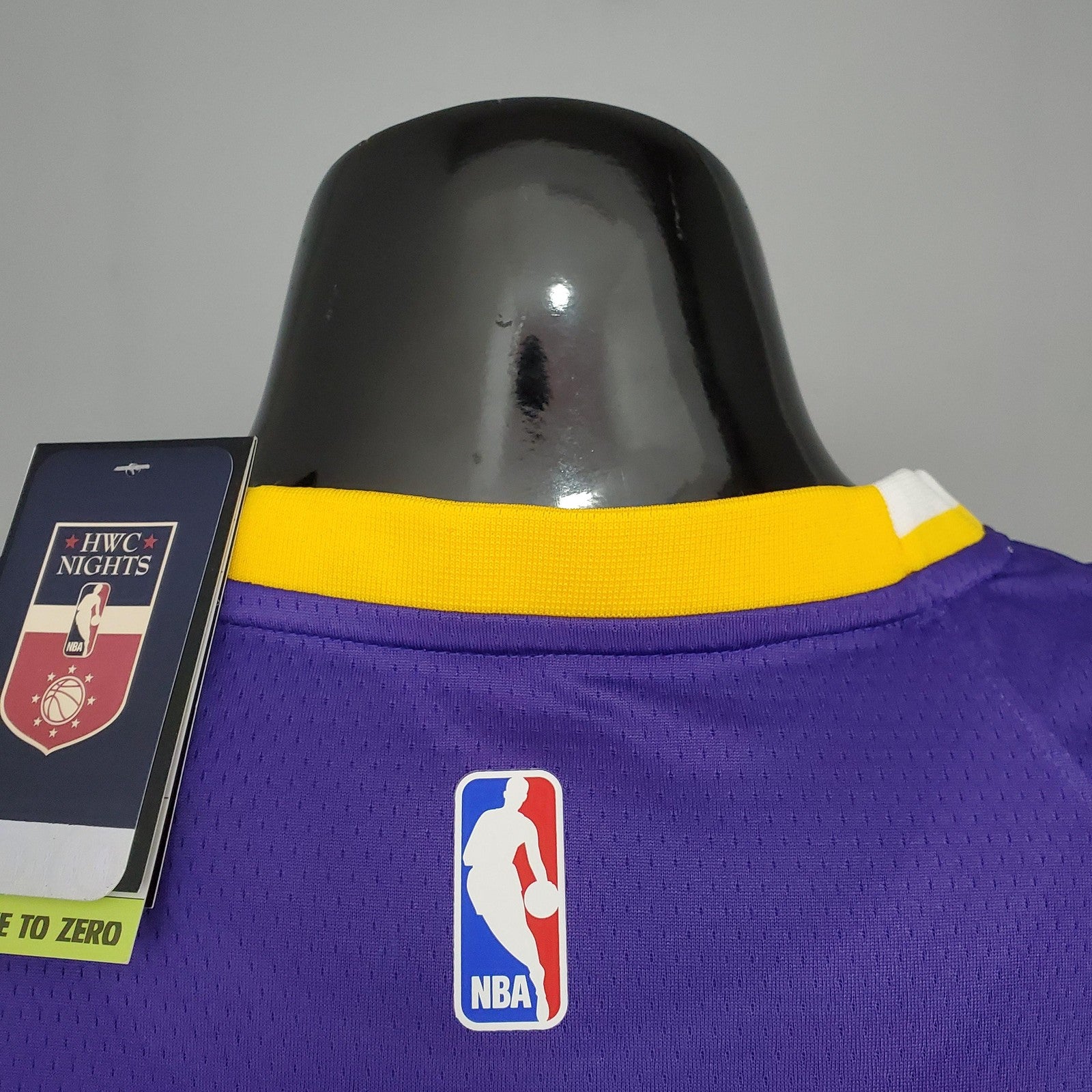 Anthony#7 Lakers Purple Nba Jersey