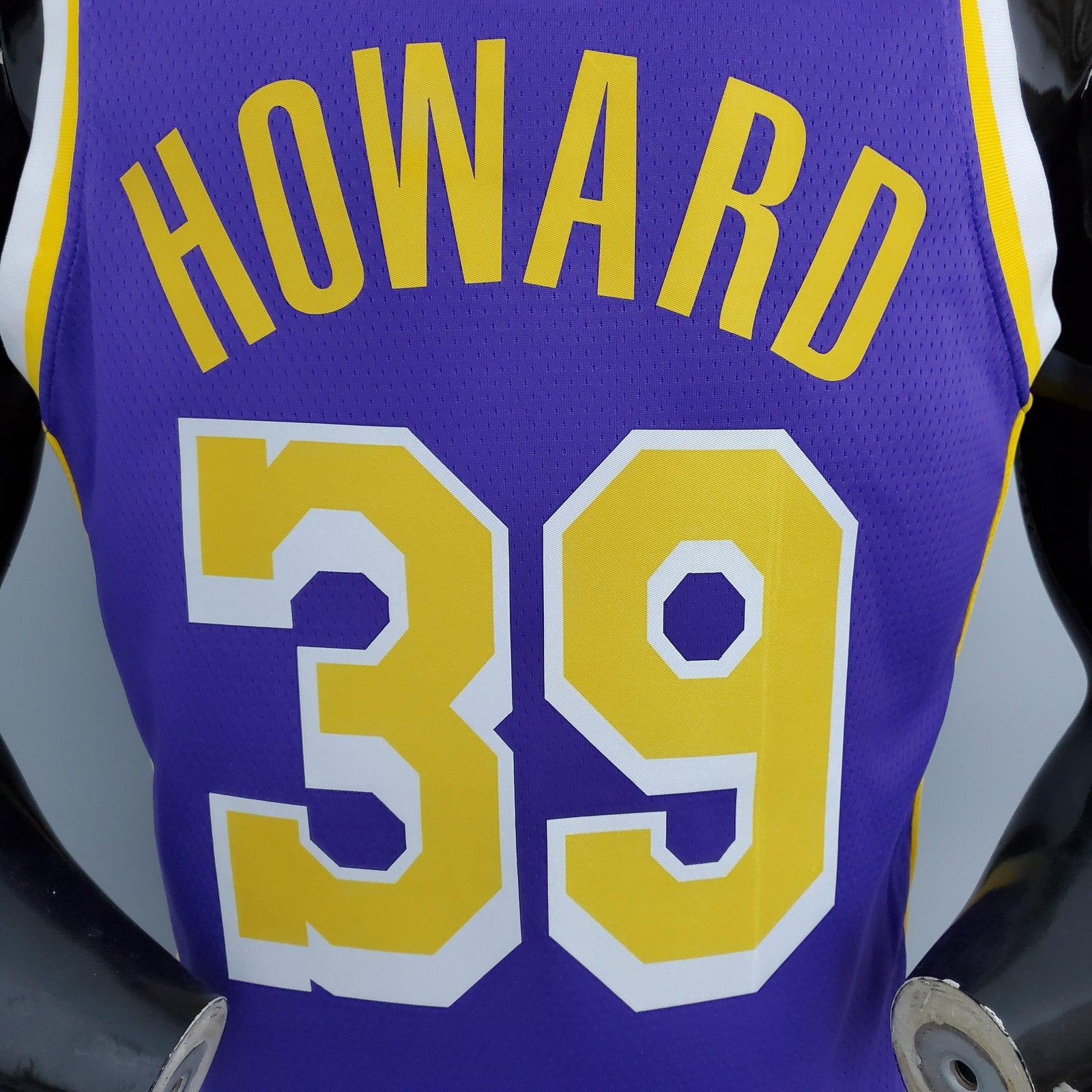Los Angeles Lakers Howard#39 Crew Neck Purple (flyers) Nba Jersey