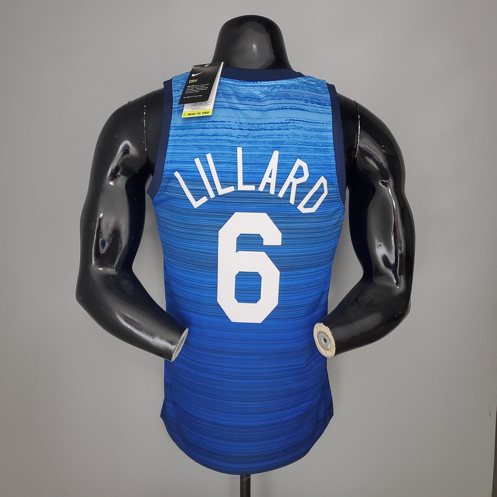 2021 Olympic Games Lillard#6 Usa Team Usa Blue Nba Jersey