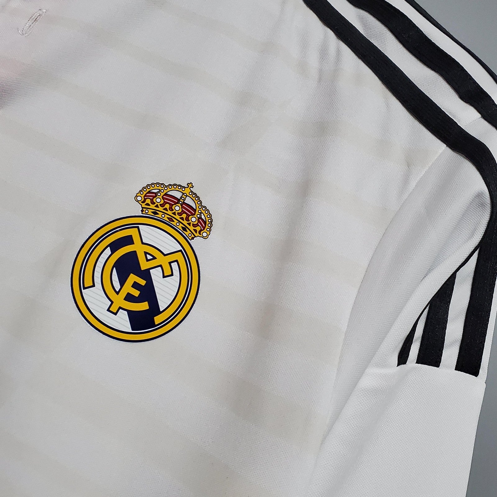 Retro Long Sleeve Real Madrid 14 15 Home