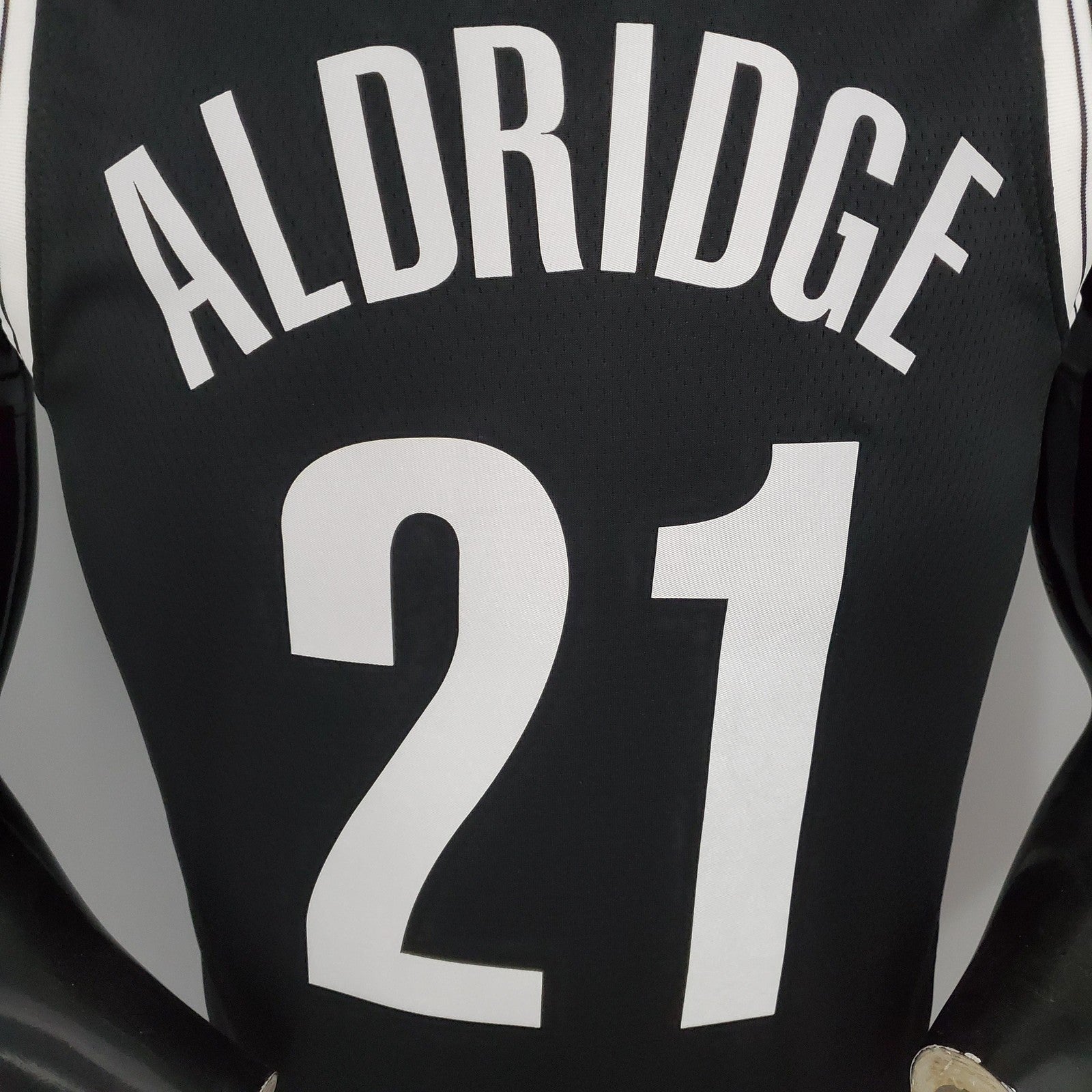 Aldridge#21 Brooklyn Nets Black Nba Jersey