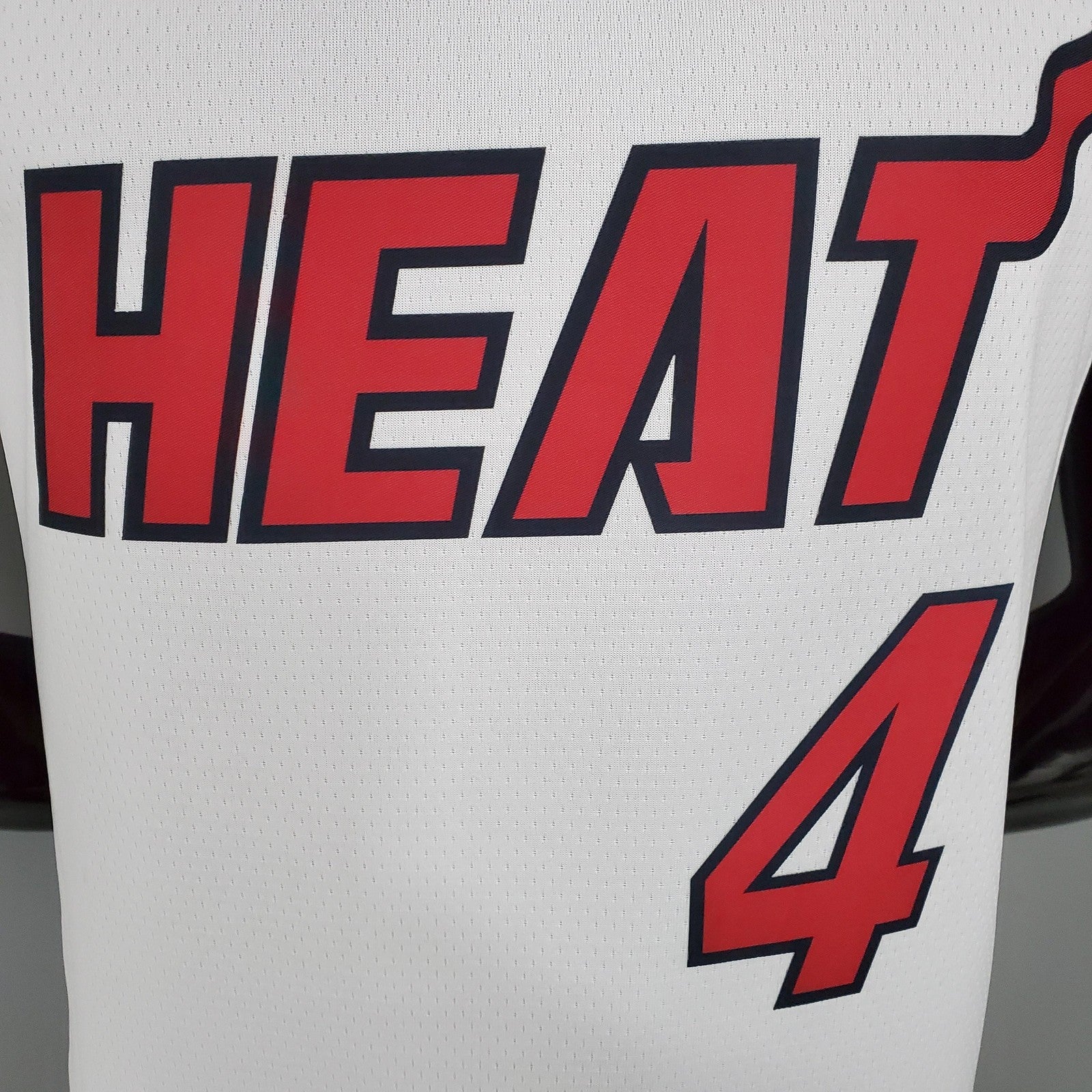 Miami Heat Oladipo#4 White Nba Jersey