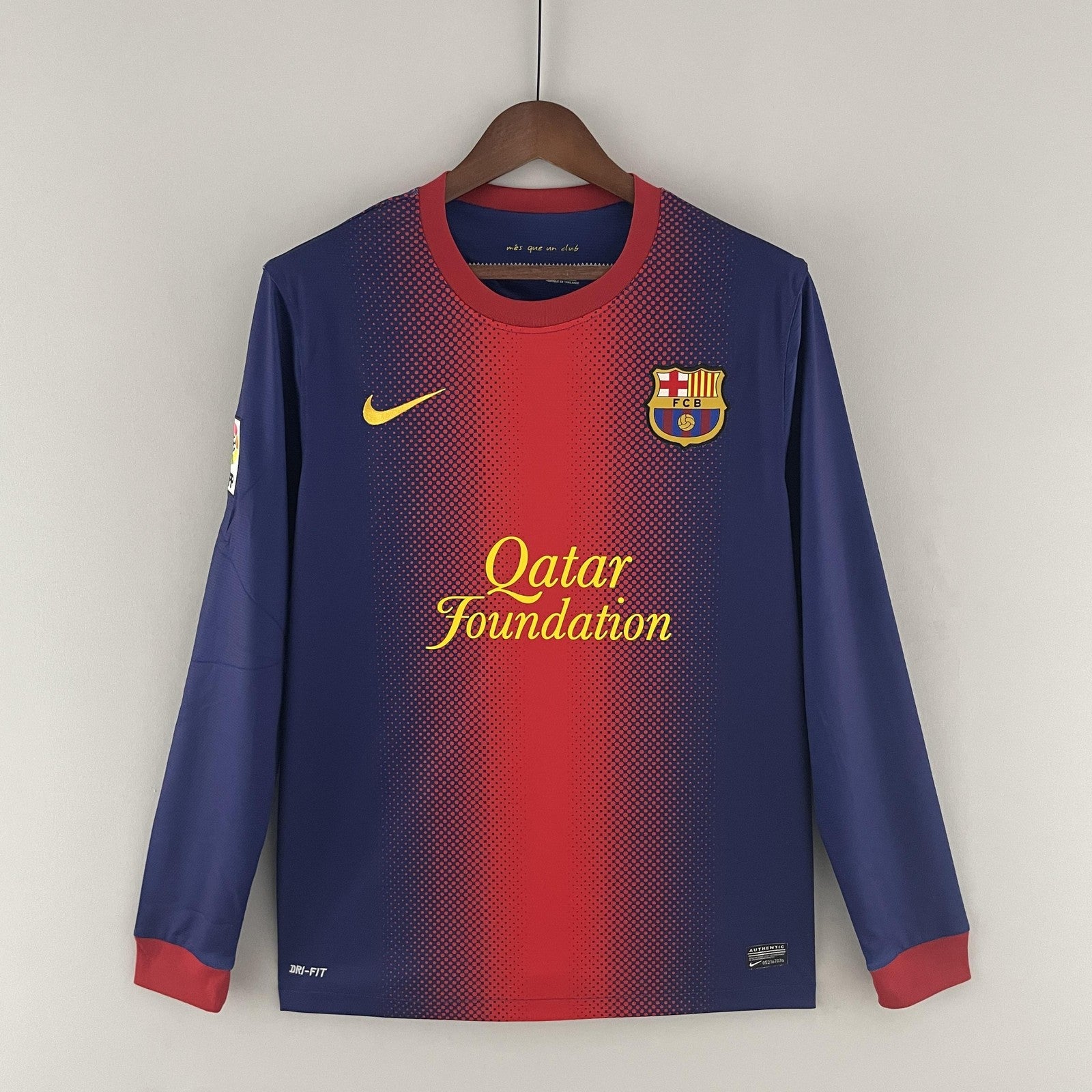 Retro Long Sleeve Barcelona Home