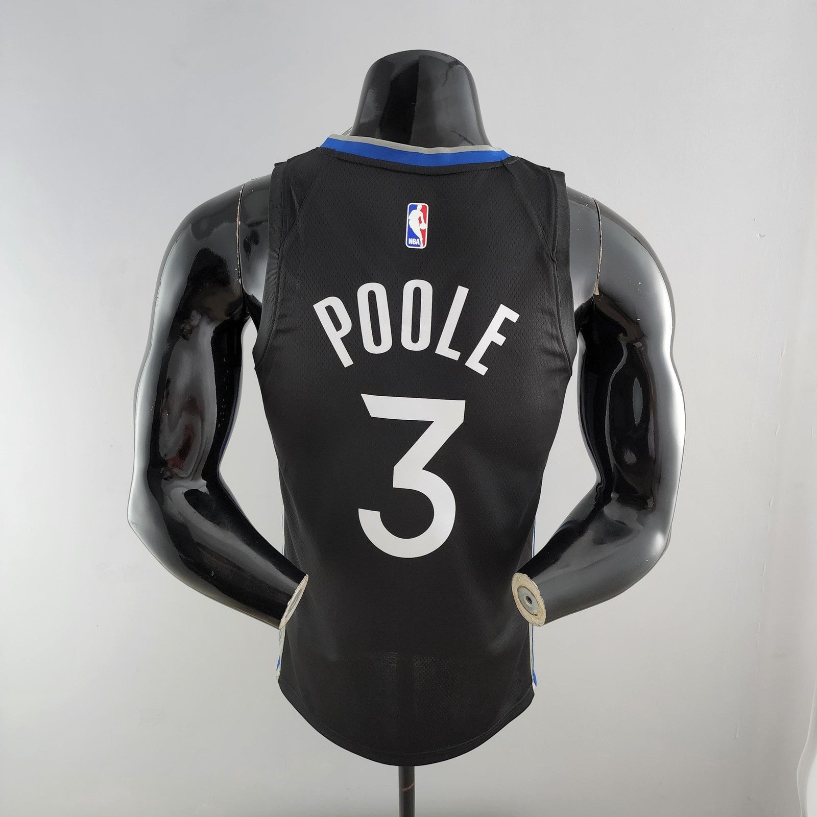 2020 Poole#3 Warriors City Edition Black &amp; Grey Nba Jersey