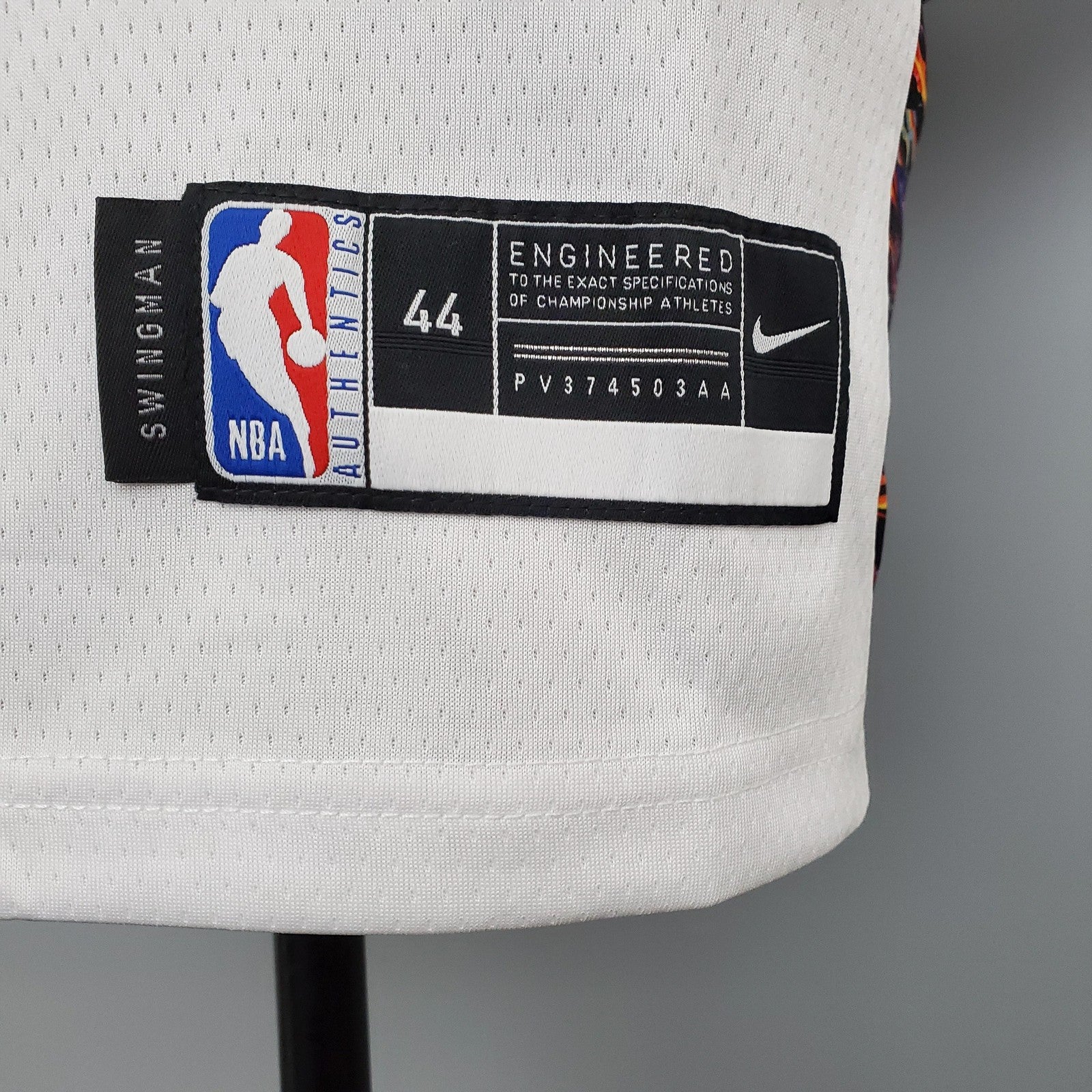 Griffin#2 Brooklyn Nets City Version White Nba Jersey