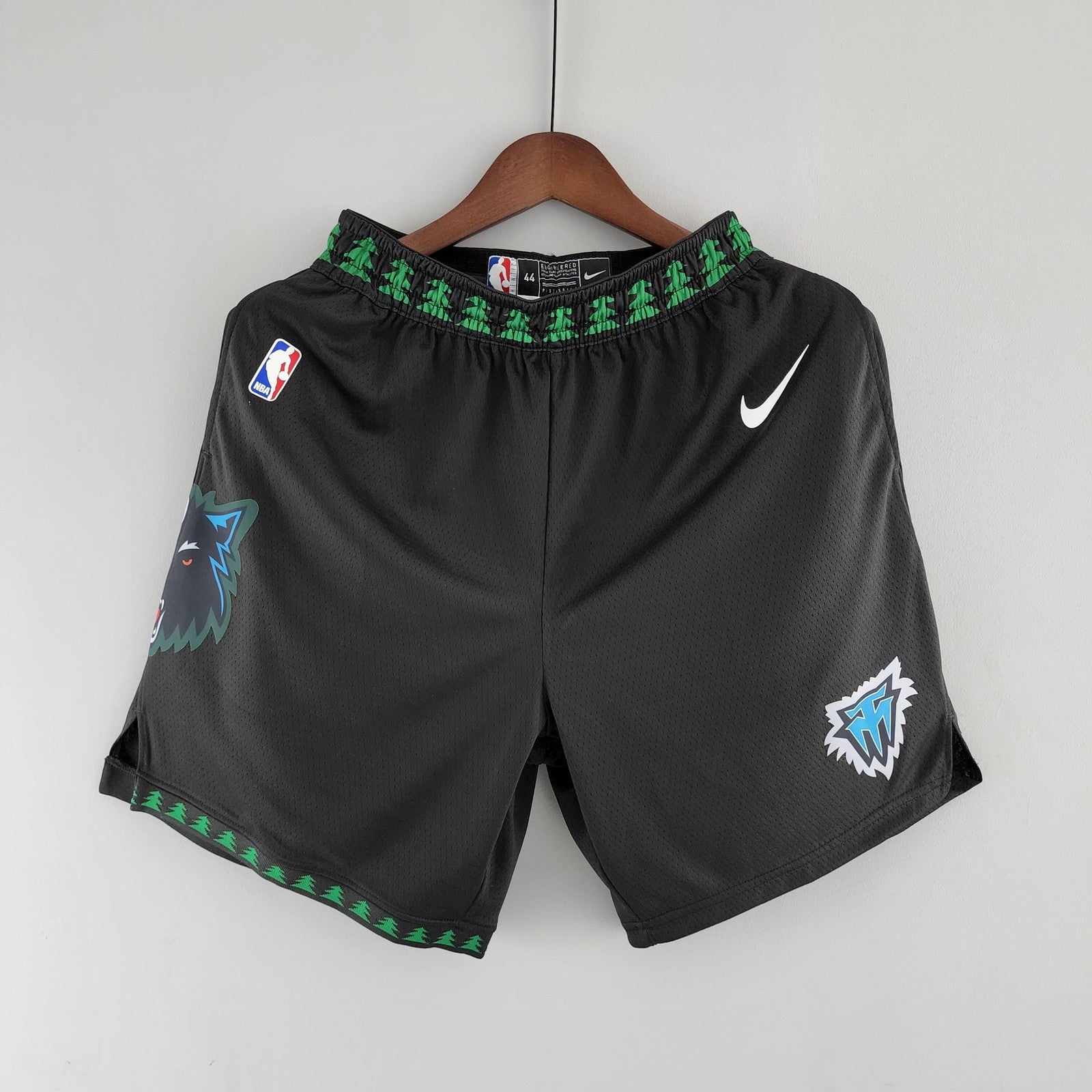 Minnesota Timberwolves Retro Nba Shorts Black