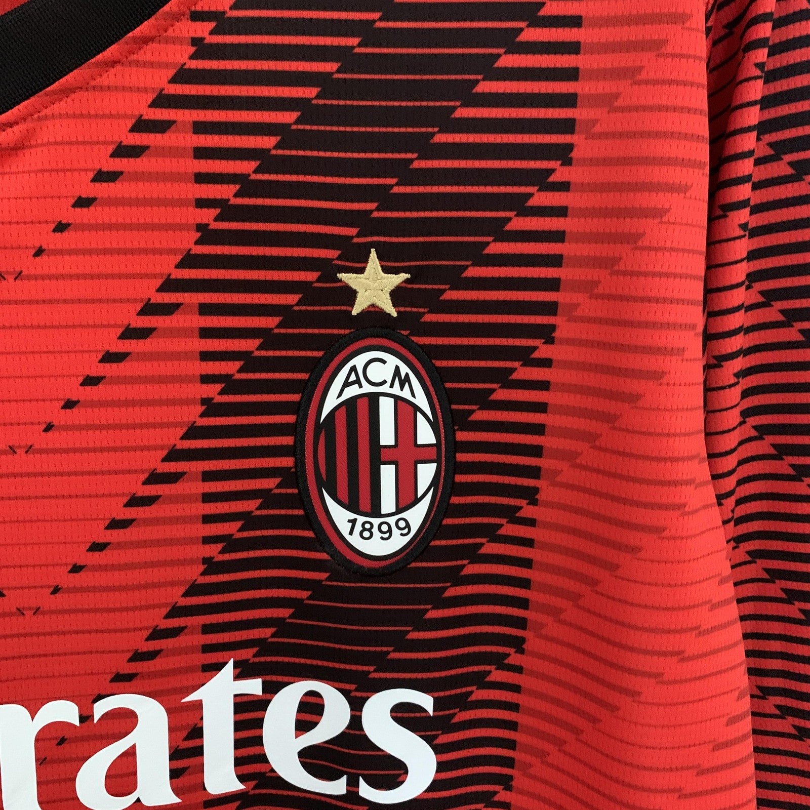23 24 Long Sleeve Ac Milan Home