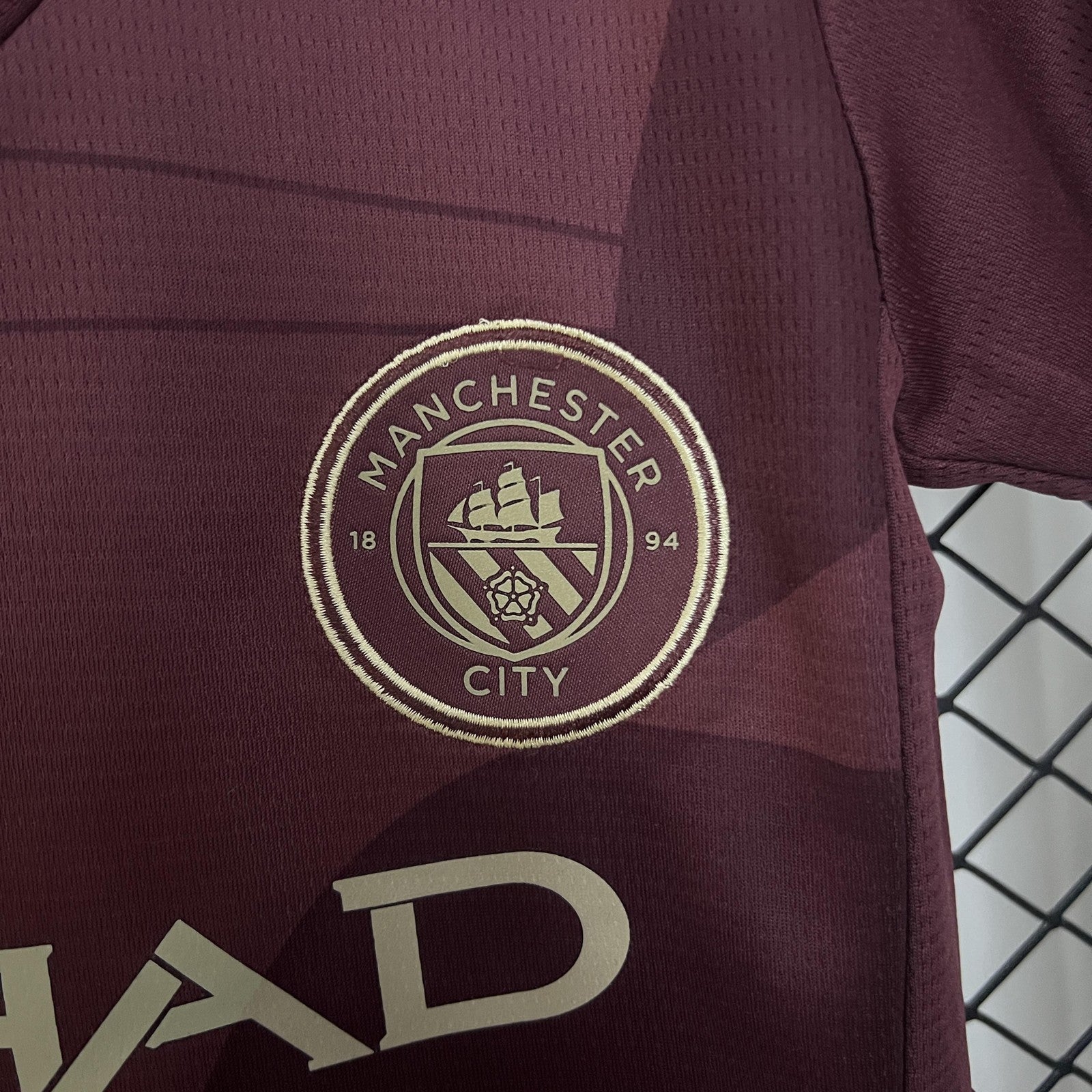 24 25 Kids Manchester City Third Away