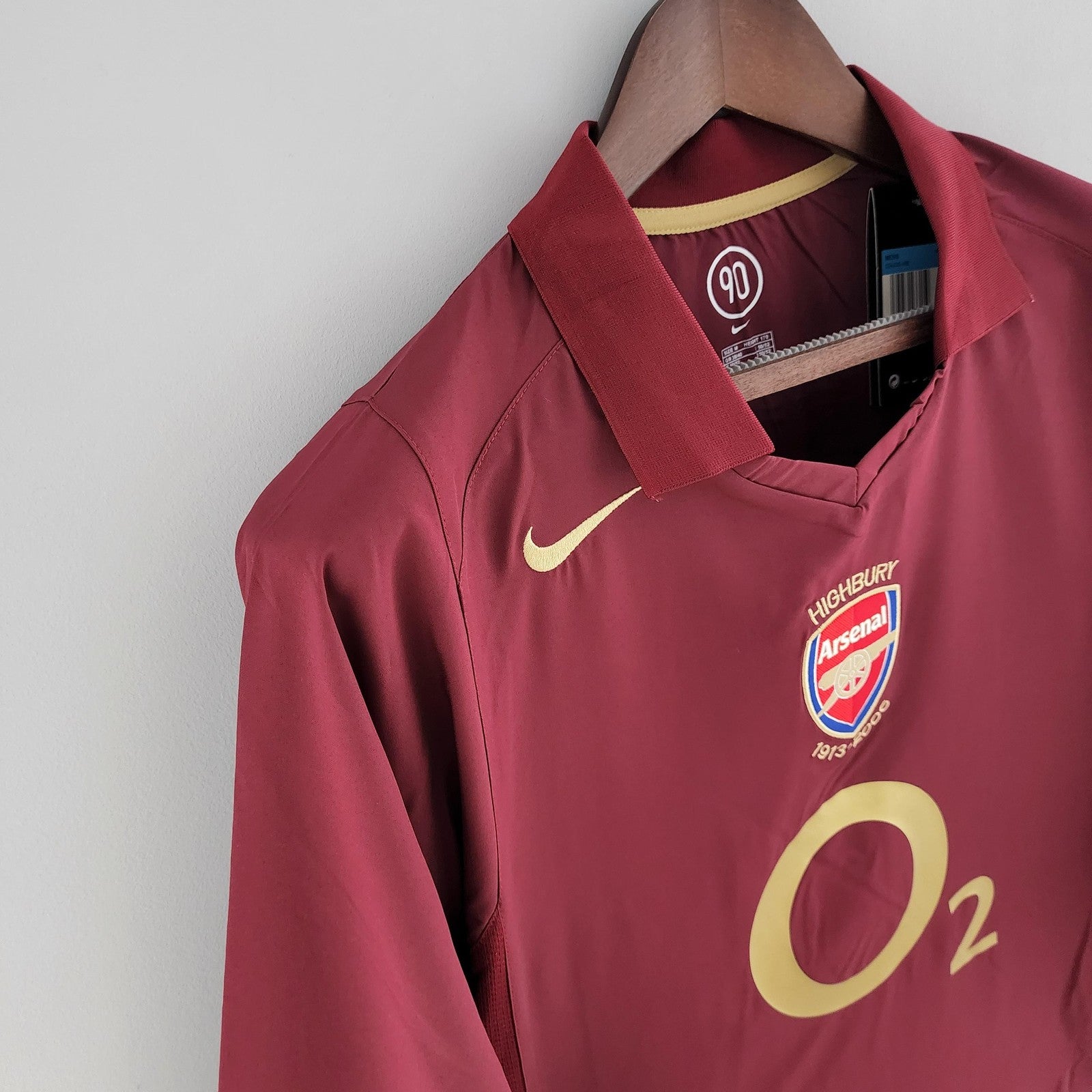 Retro Long Sleeve Arsenal Home