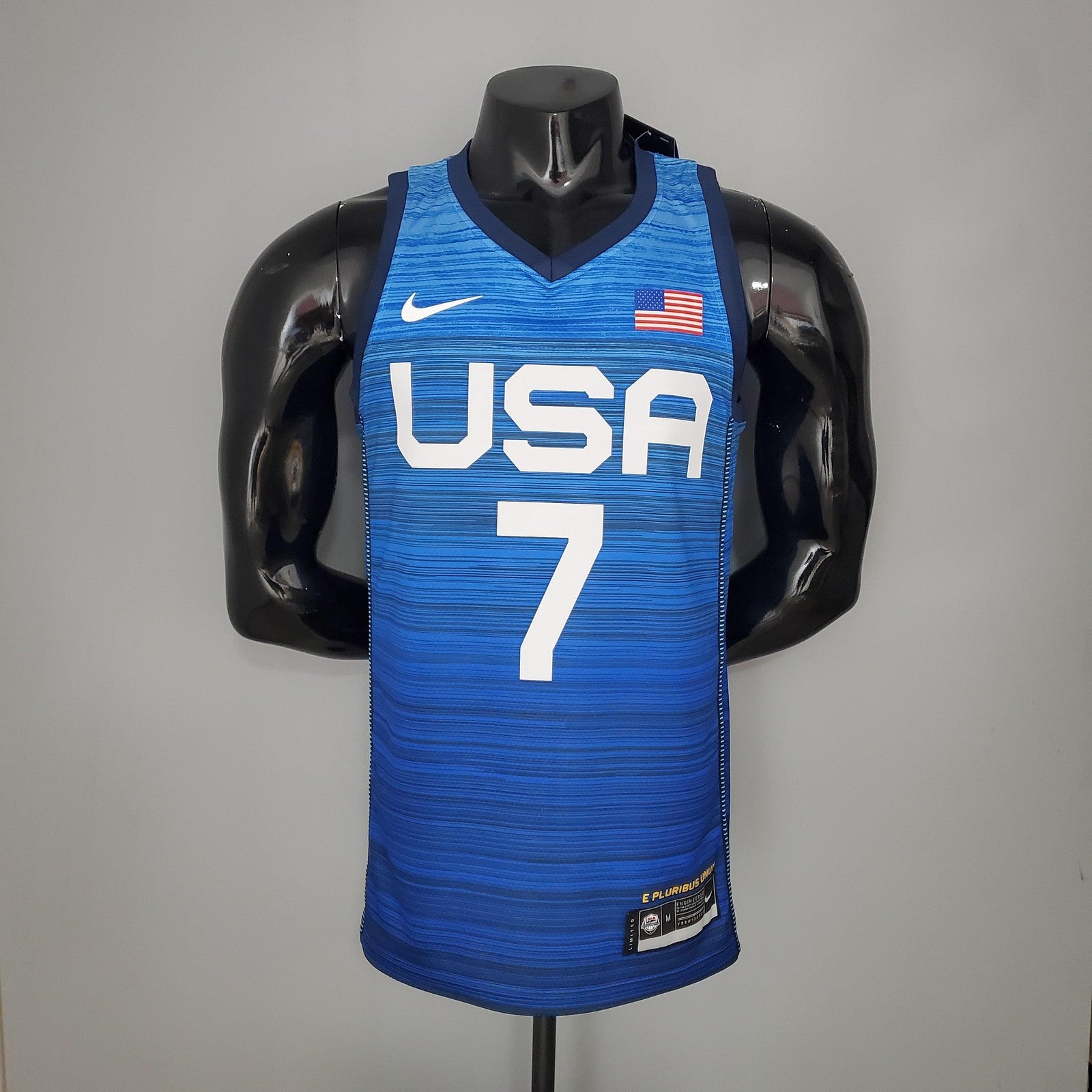 2021 Olympic Games Durant#7 Usa Team Usa Blue Nba Jersey