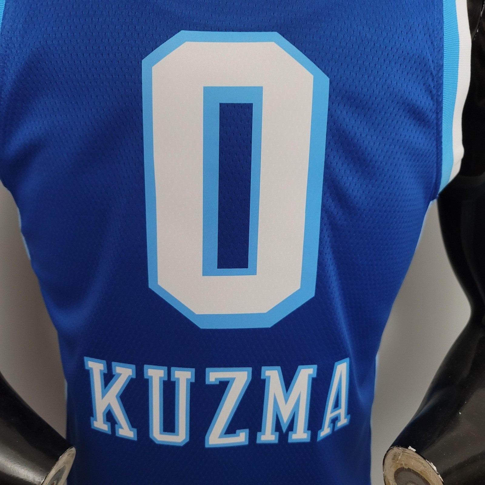 Retro Night Kuzma #0 Los Angeles Lakers Blue Nba Jersey Nike Connect Recognition 2