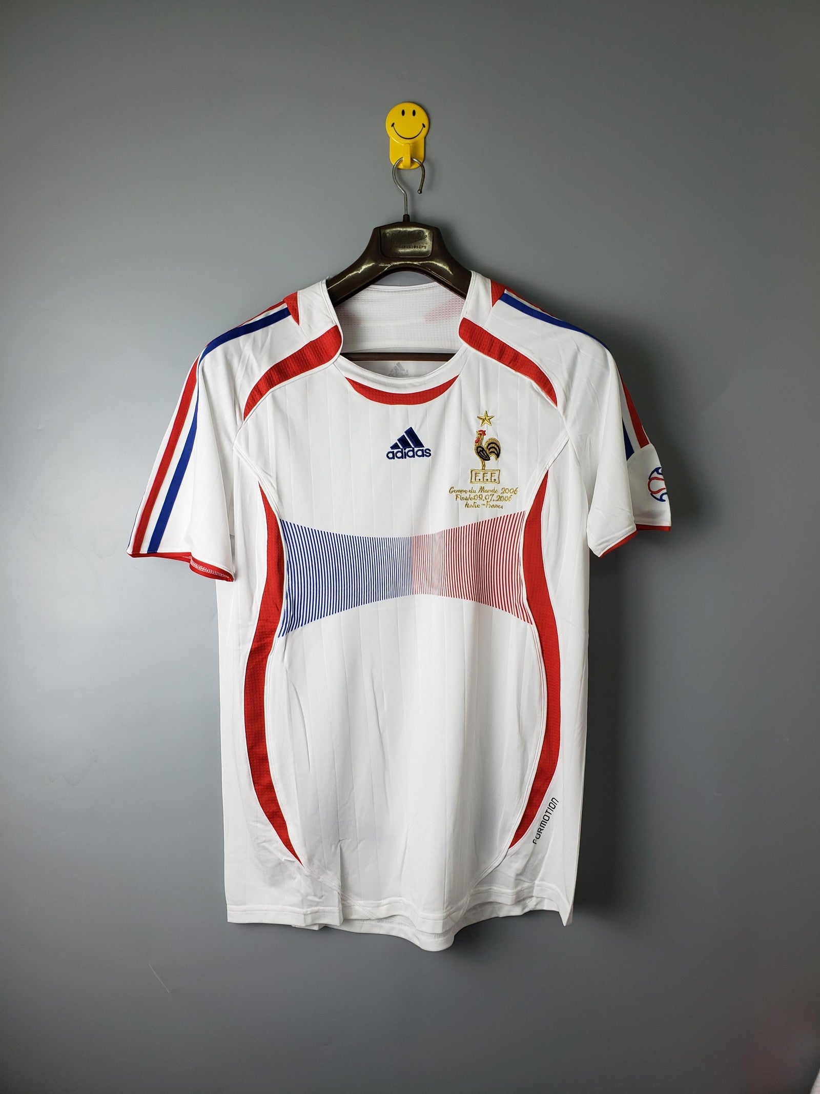 2006 French white short sleeve