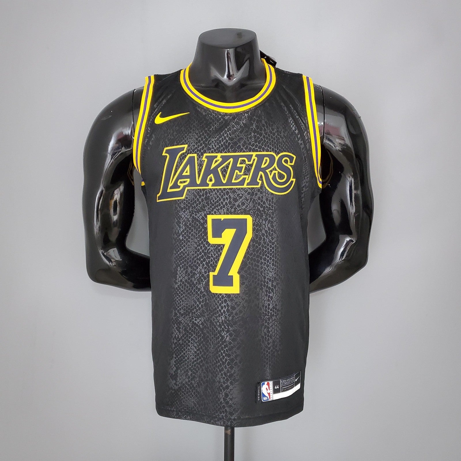 Anthony#7 Los Angeles Lakers Black Nba Jersey