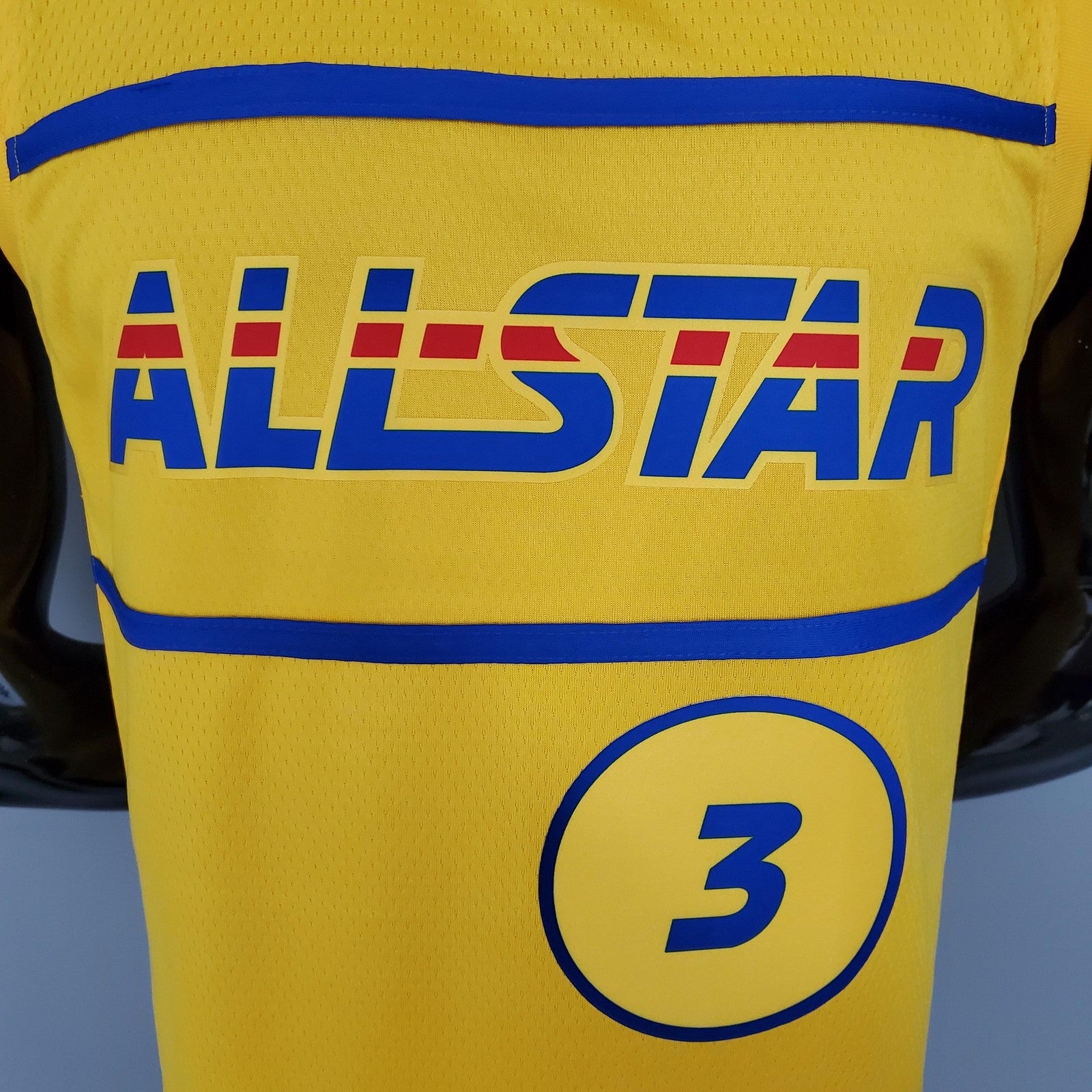 2021 Paul#3 All Star Yellow Nba Jersey