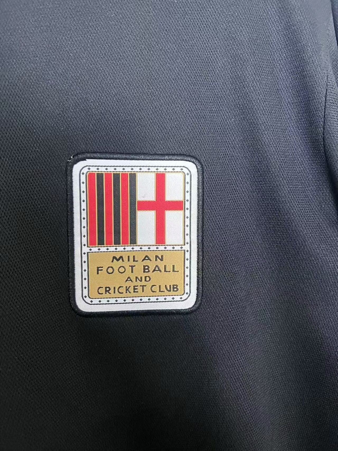 Long Sleeve Ac Milan 125th Anniversary Black