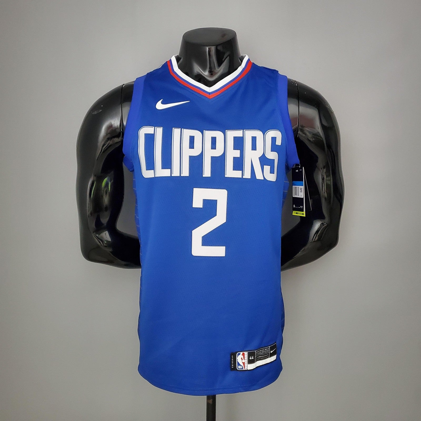 Leonard#2 Clippers Limited Edition Blue Nba Jersey