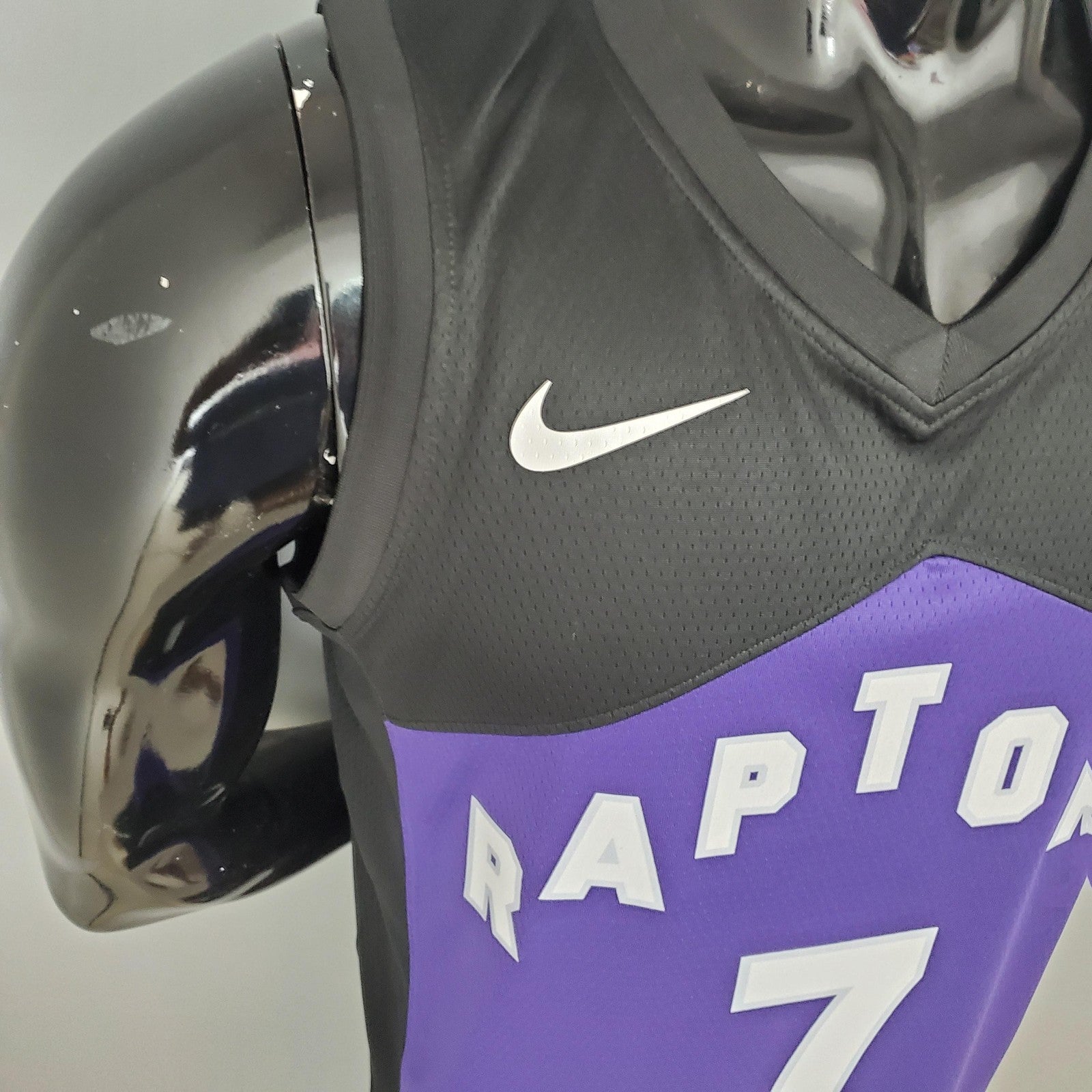 Lowry#7 2021 Raptors Bonus Edition Purple and Black Nba Jersey