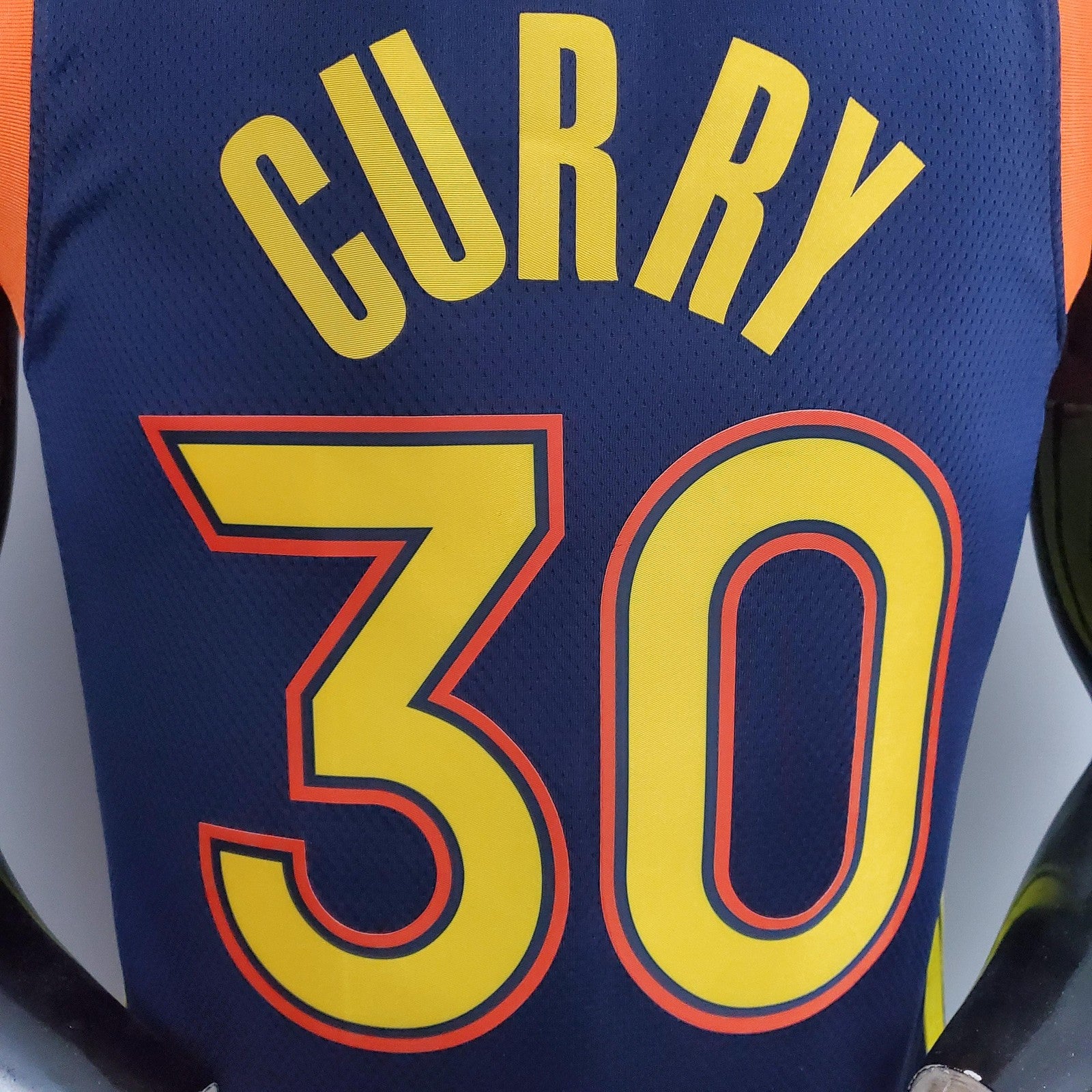 New Warriors Curry#30 City Edition Royal Blue