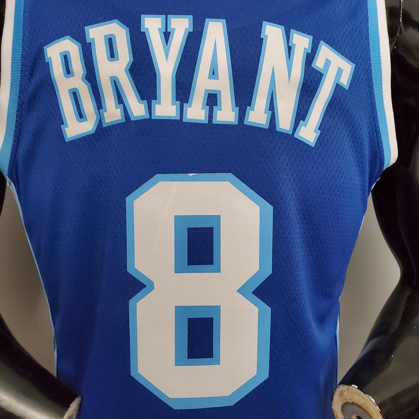 New Bryant #8 Lakers Black Nba Jersey Nike Connect Recognition