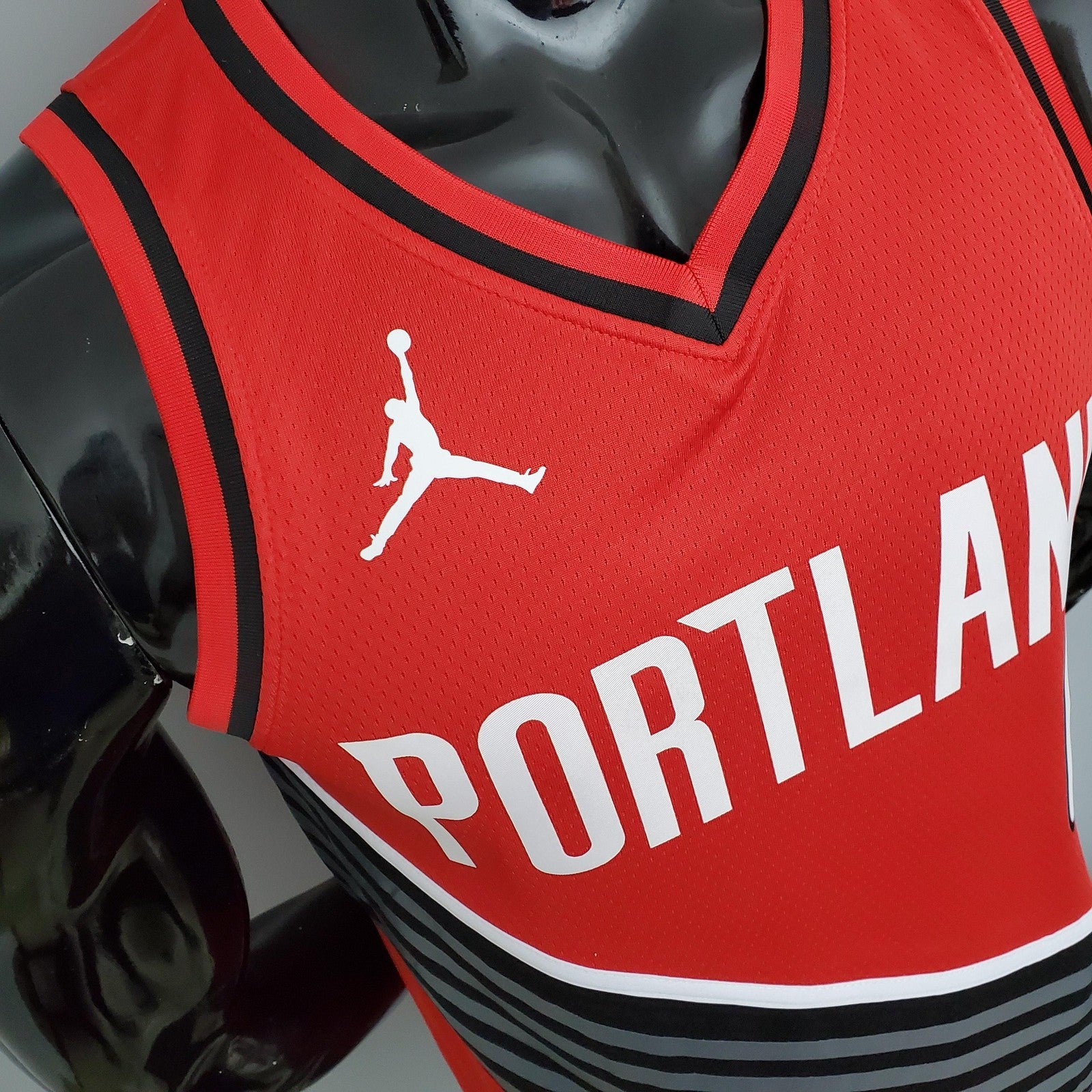 Portland Trail Blazers Lillard #0 (jordan Models) Red Nba Jersey