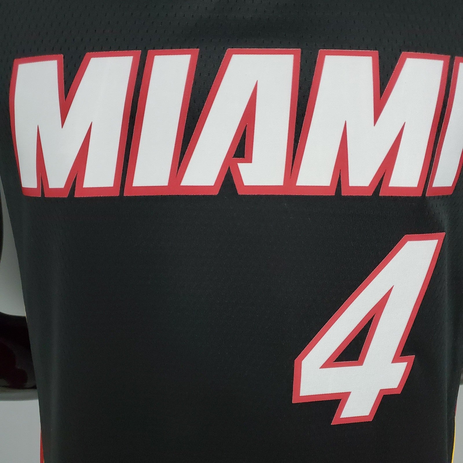 Miami Heat Oladipo#4 #4 Black Nba Jersey