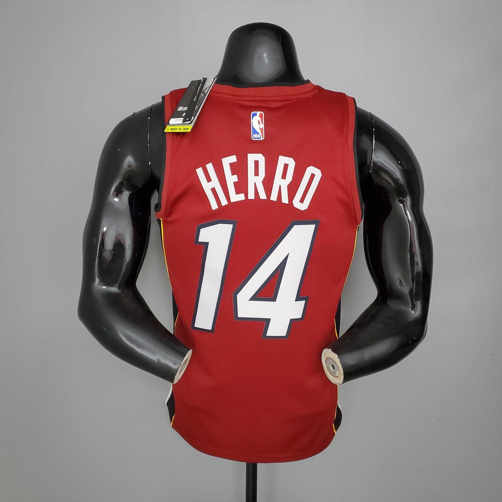 New Miami Heat Jordan Herro#14 Burgundy Nba Jersey