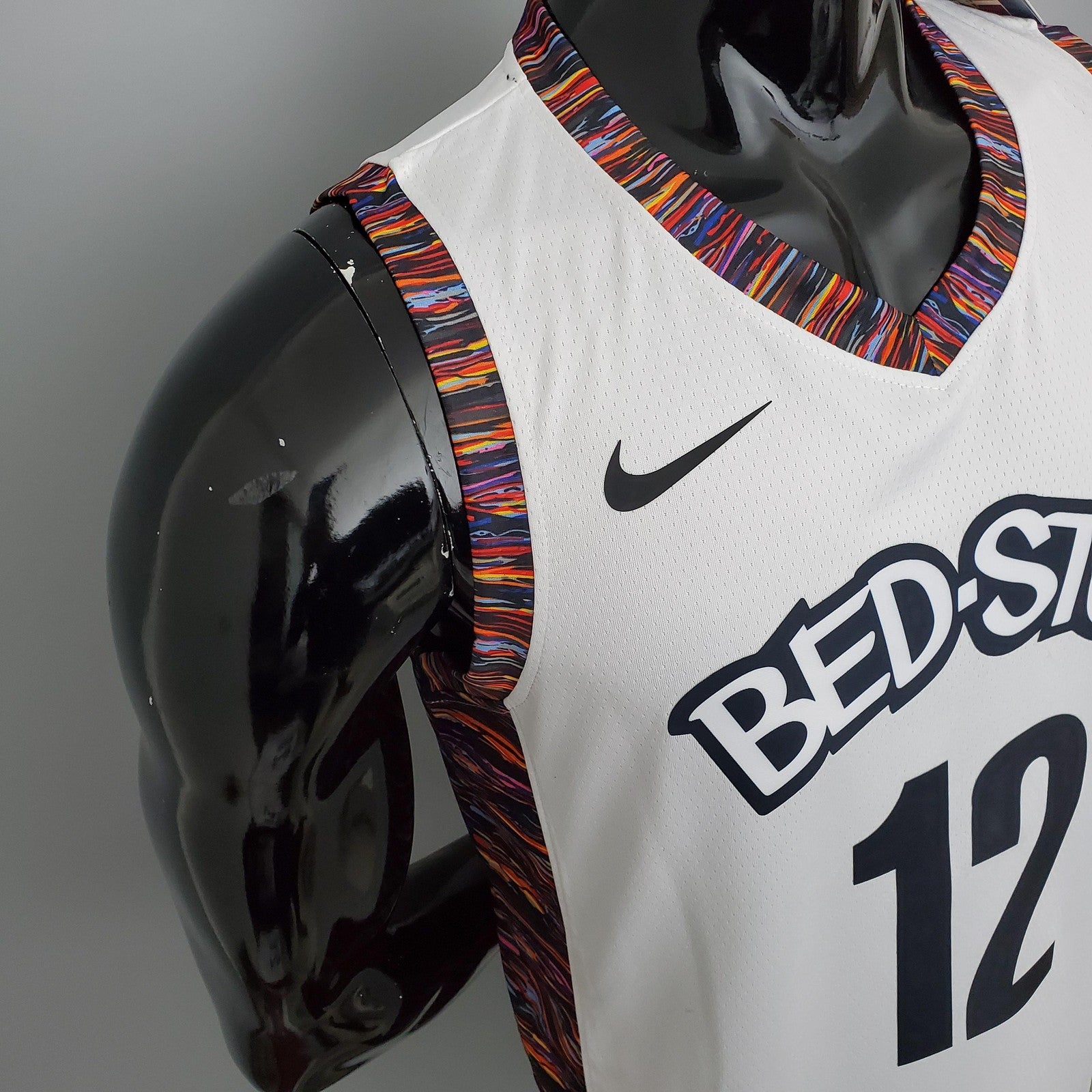 Harris#12 Brooklyn Nets City Version White Nba Jersey