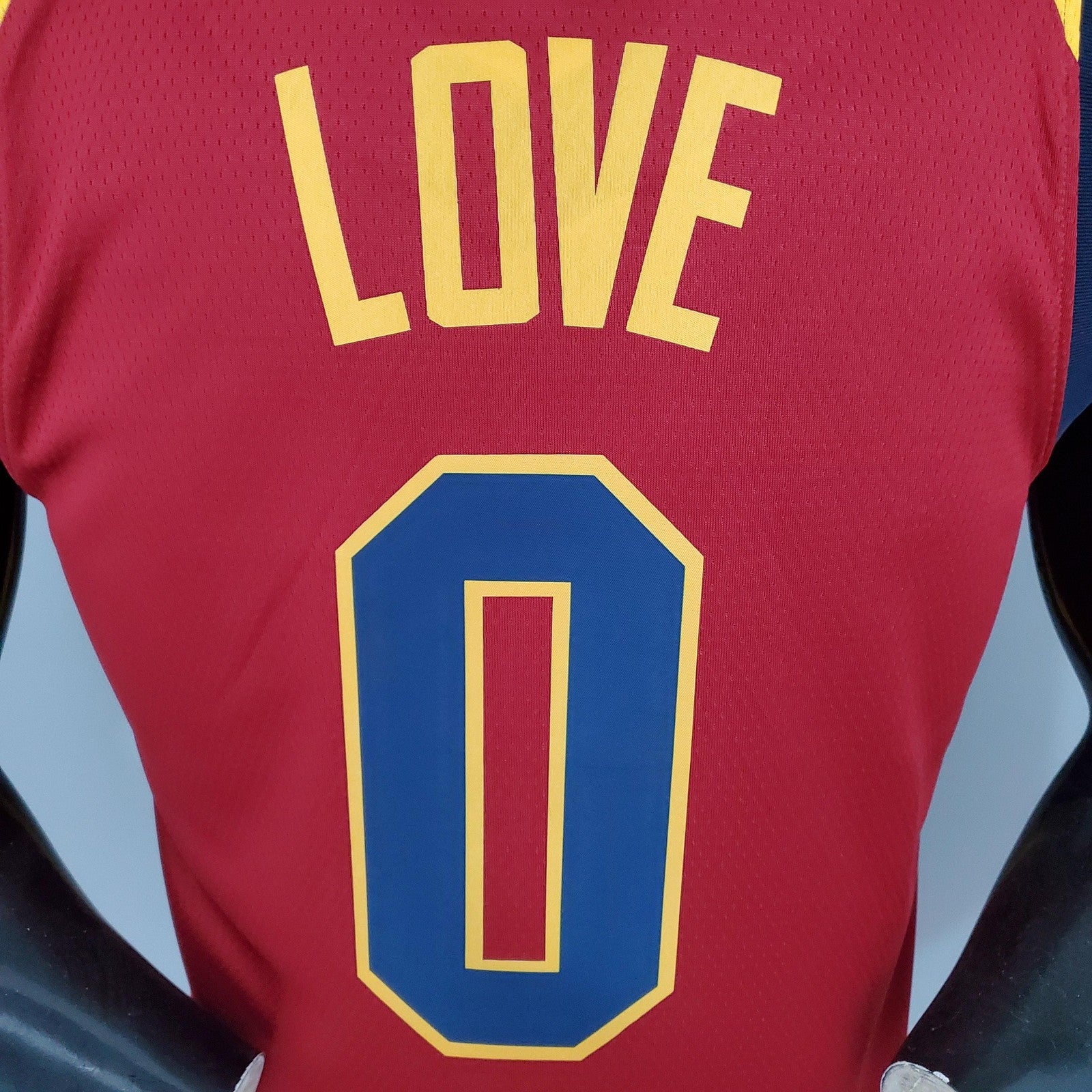 2017 Love#0 Cavaliers Burgundy Nba Jersey