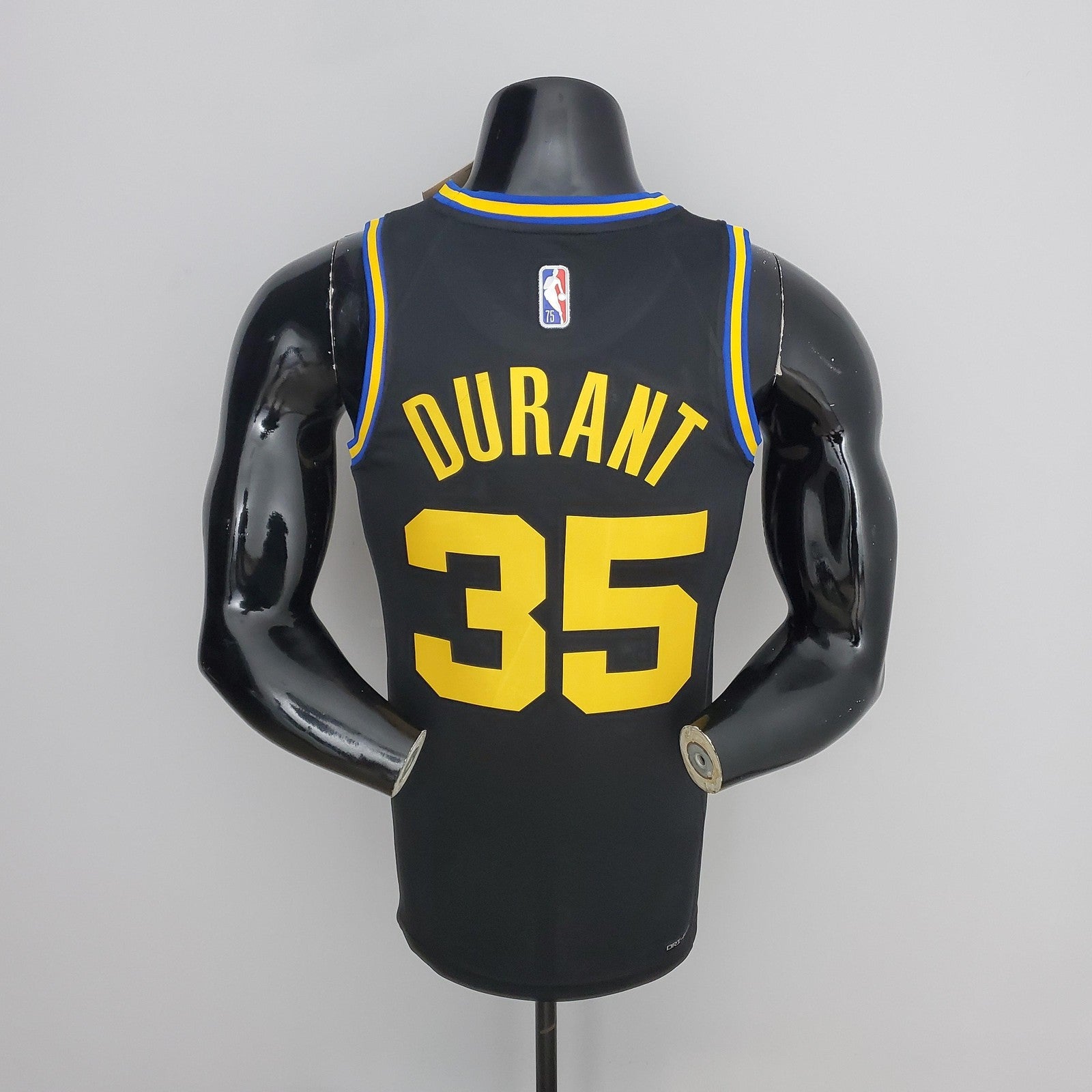 2022 Season Durant #35 Warriors City Edition Black Nba Jersey