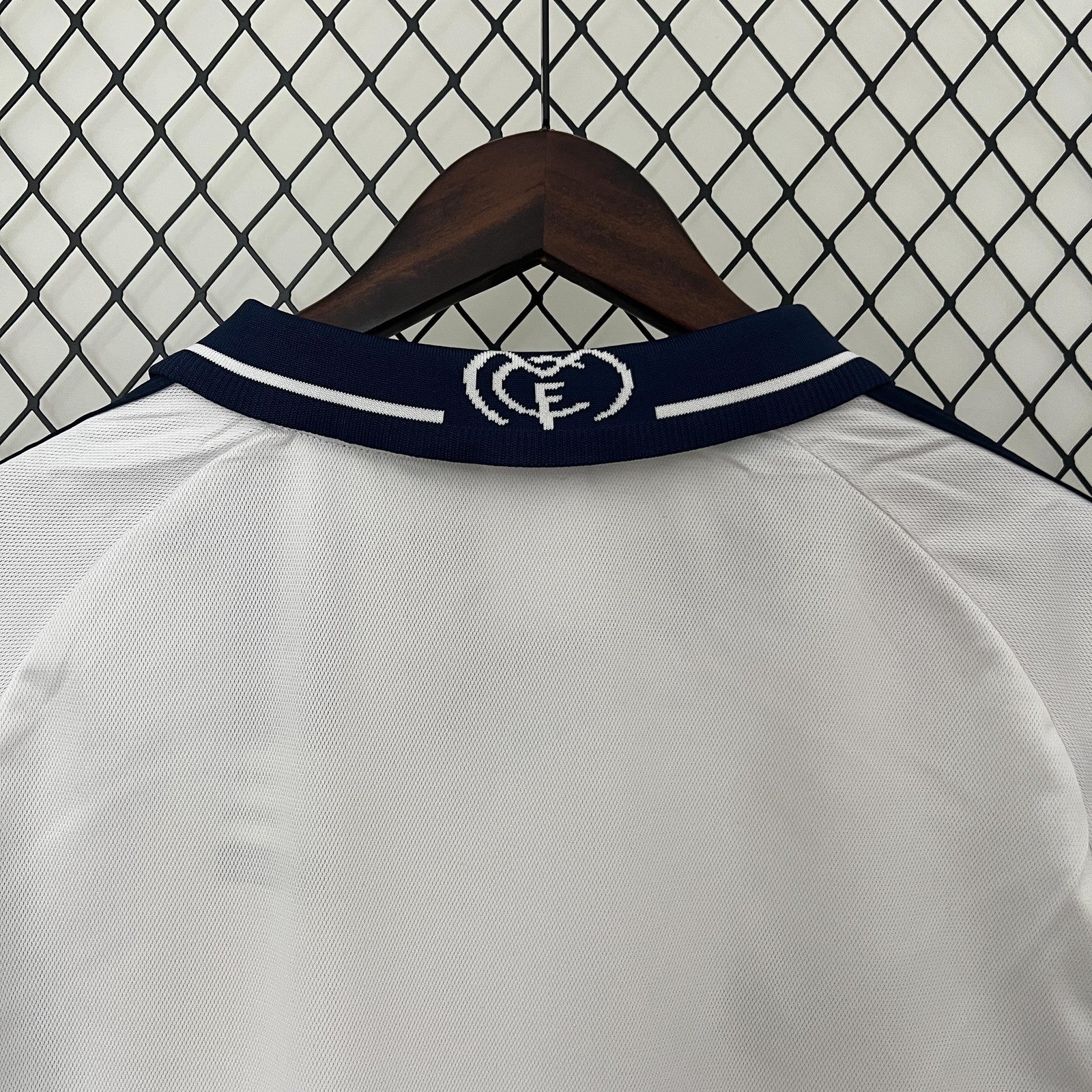 Retro Long Sleeve Real Madrid Home