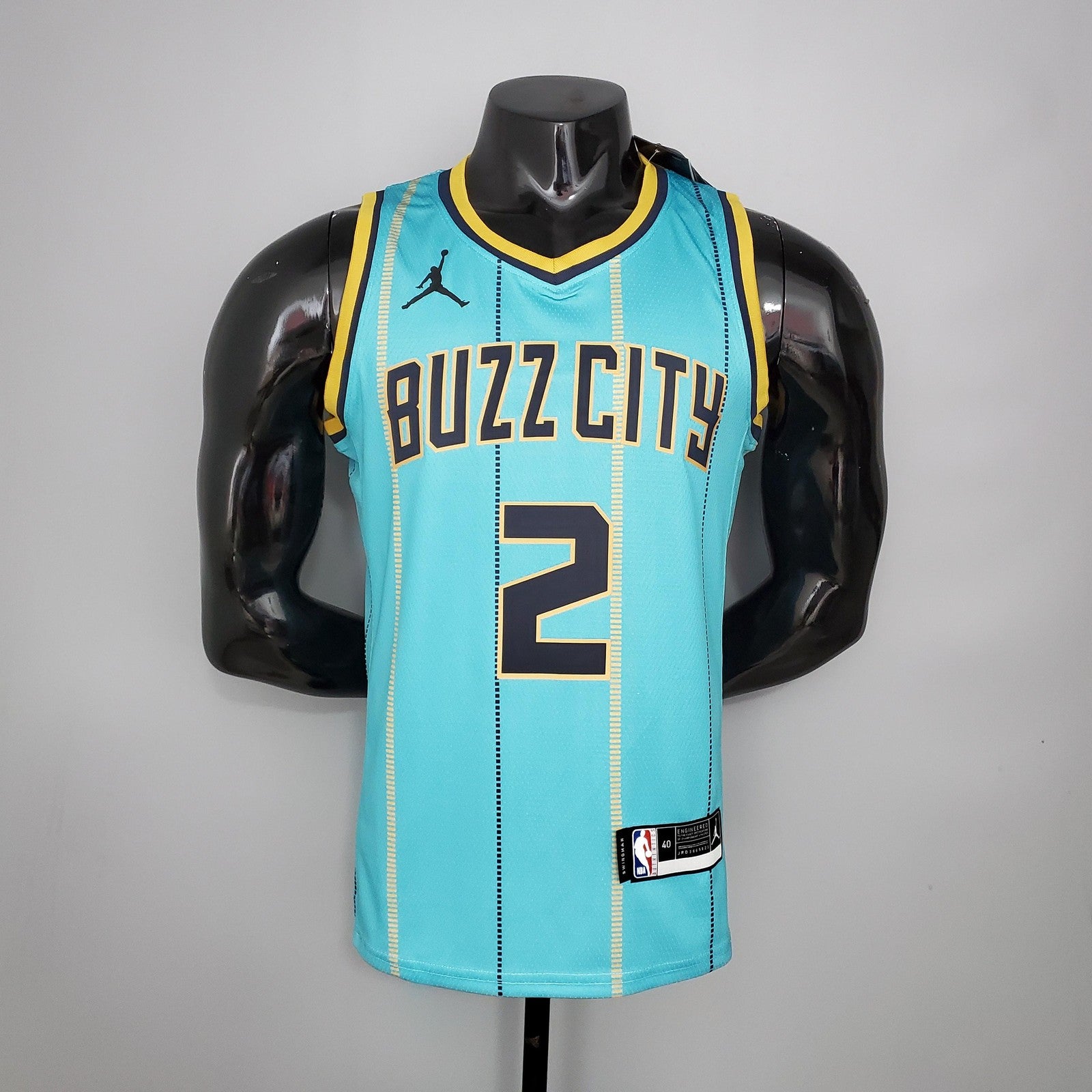 New Hornets Ball#2 Green Nba Jersey