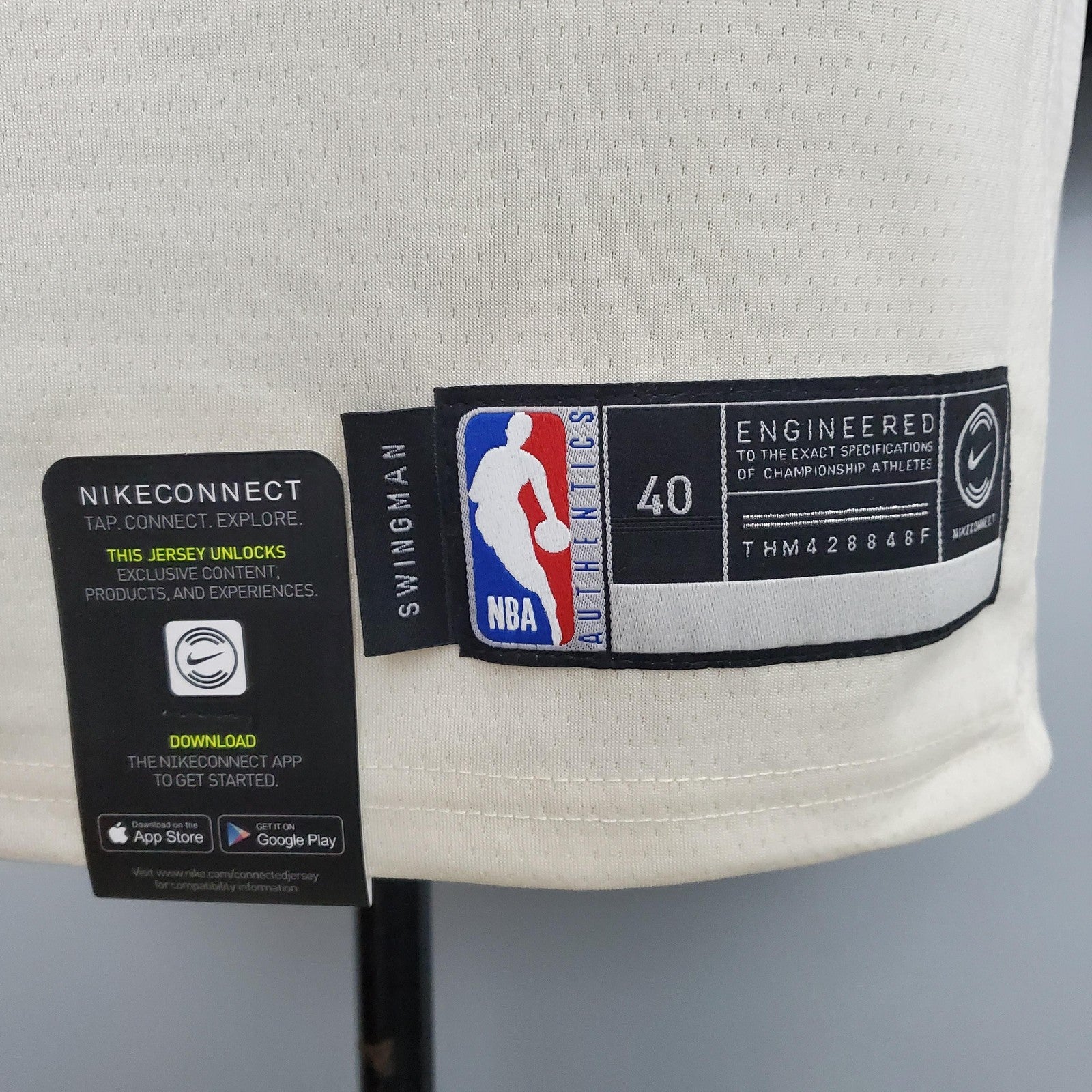 Antetokounmpo#34 Bucks Beige Nba Jersey Nike Connect Recognition