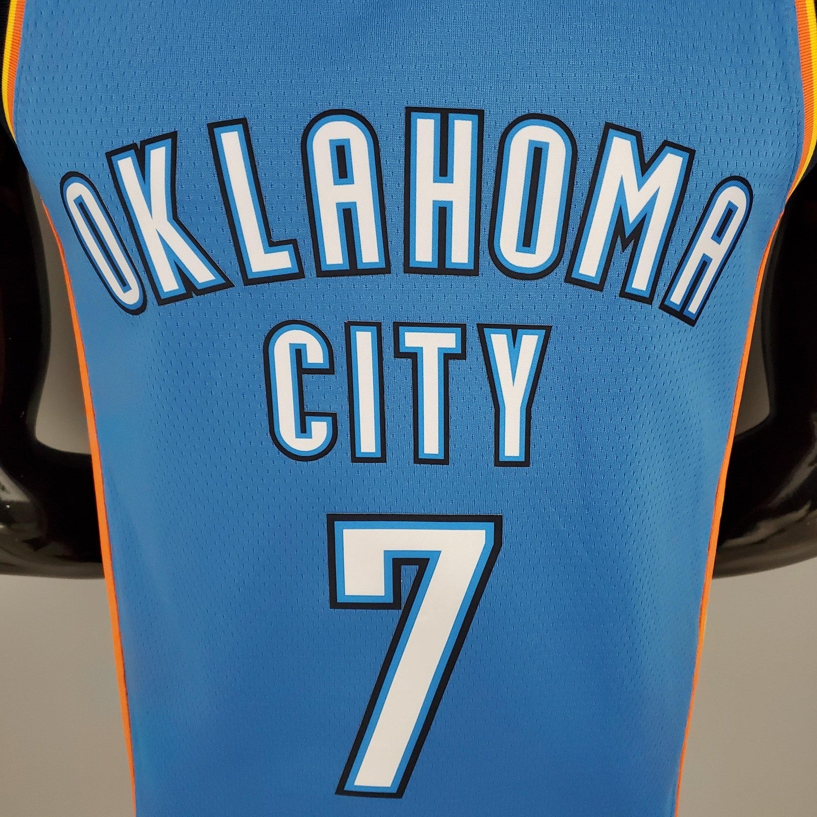 Anthony#7 Thunder Blue Nba Jersey